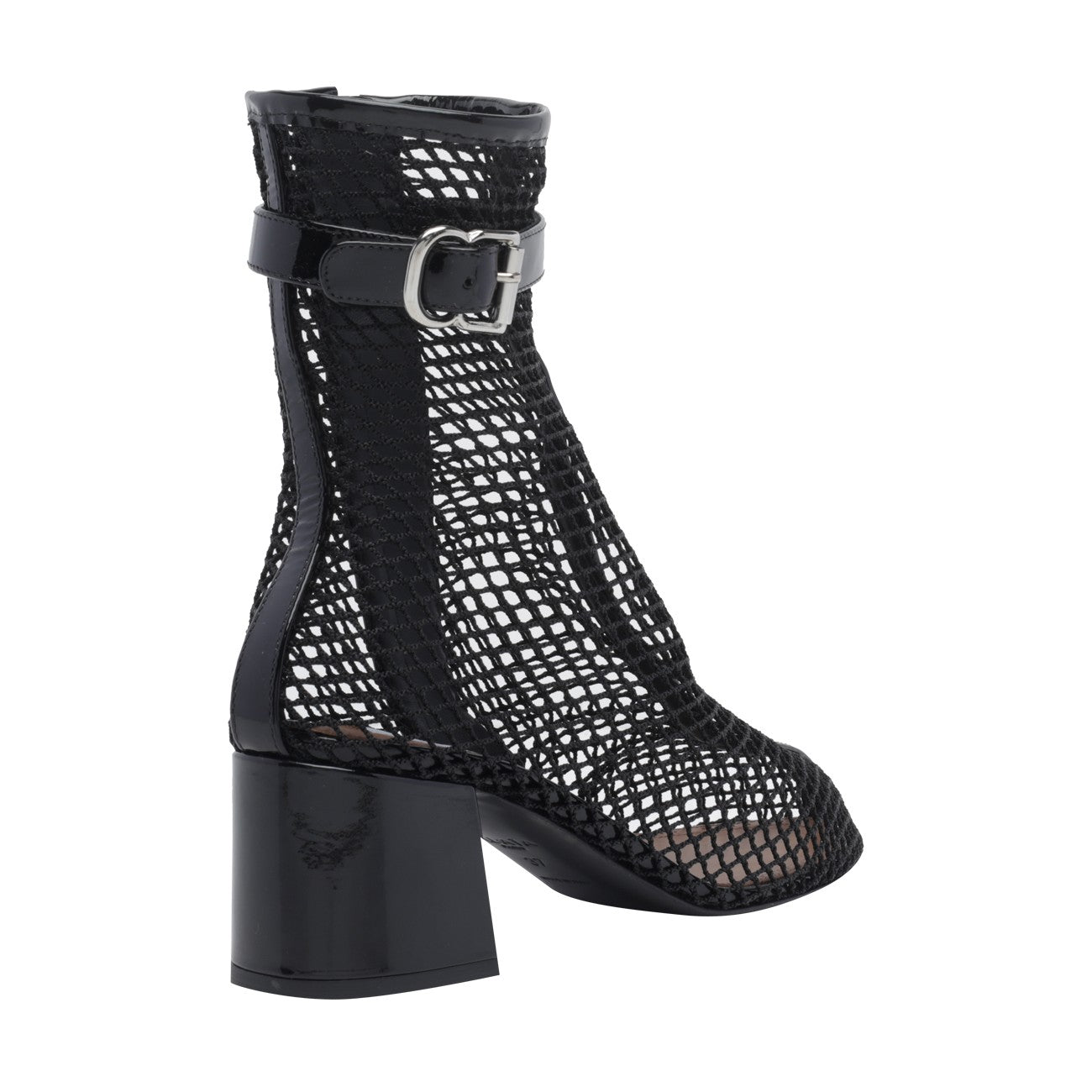 Alaia Women Fishnet Pump Booties ALAIA