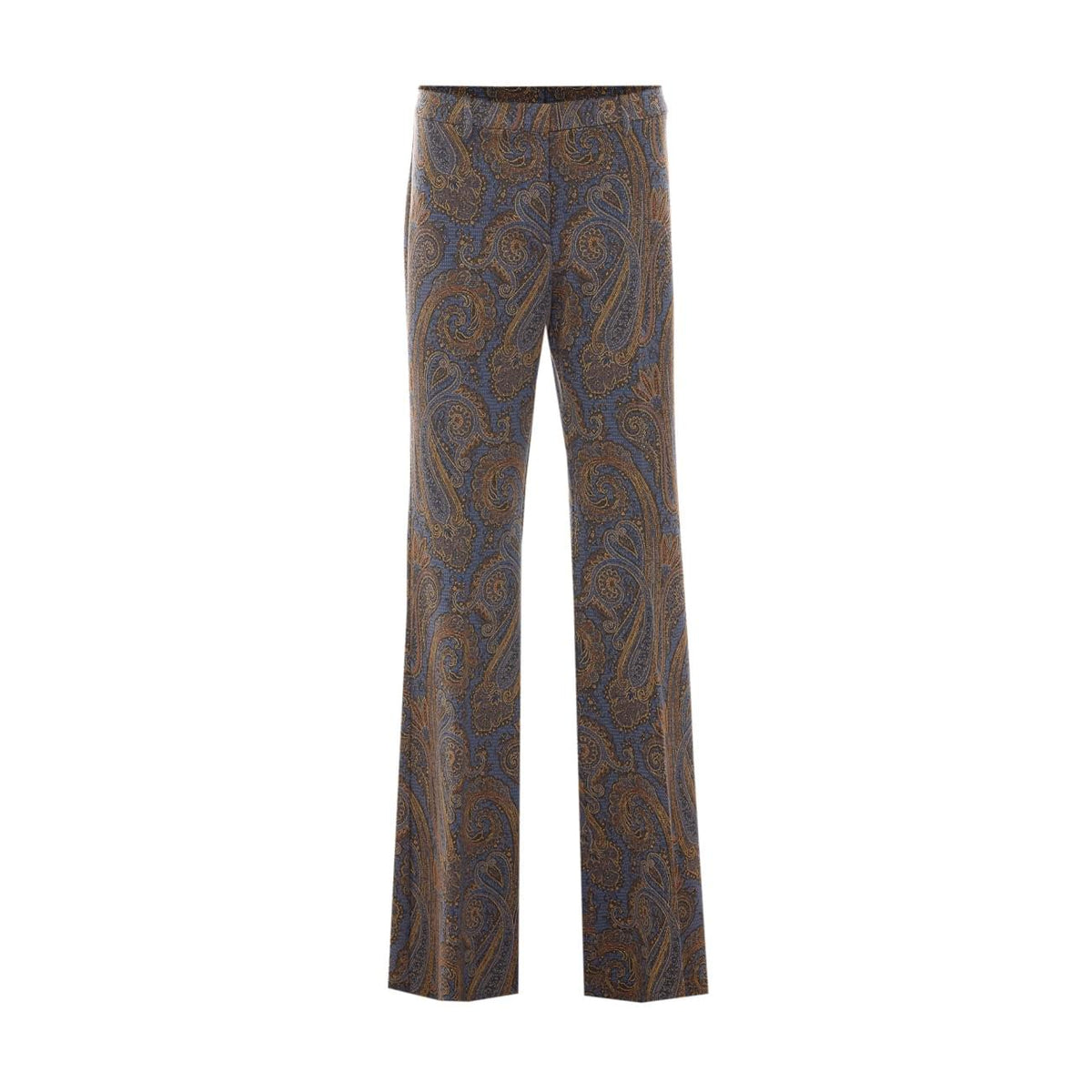 Etro Women Fit And Flare Pants With Paisley Motif ETRO