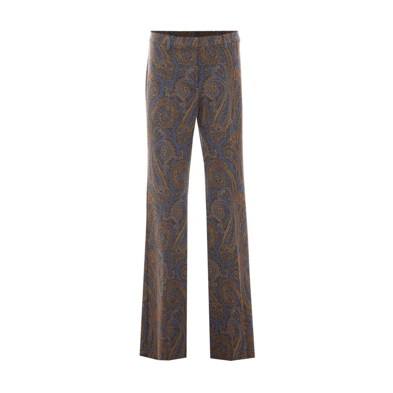 Etro Women Fit And Flare Pants With Paisley Motif ETRO