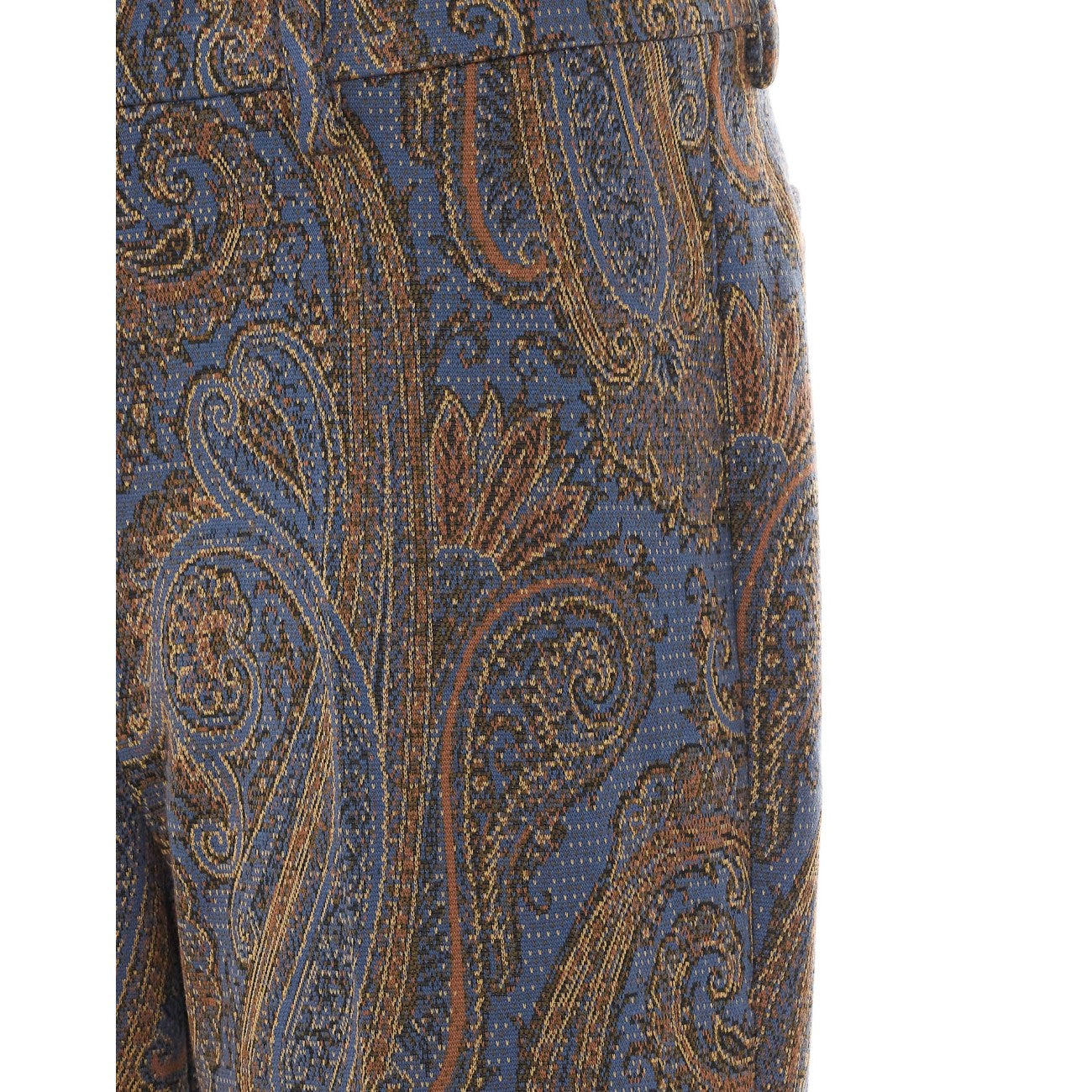 Etro Women Fit And Flare Pants With Paisley Motif ETRO