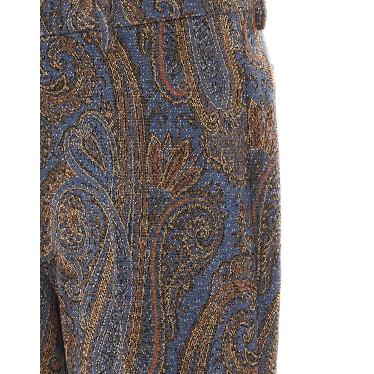 Etro Women Fit And Flare Pants With Paisley Motif ETRO