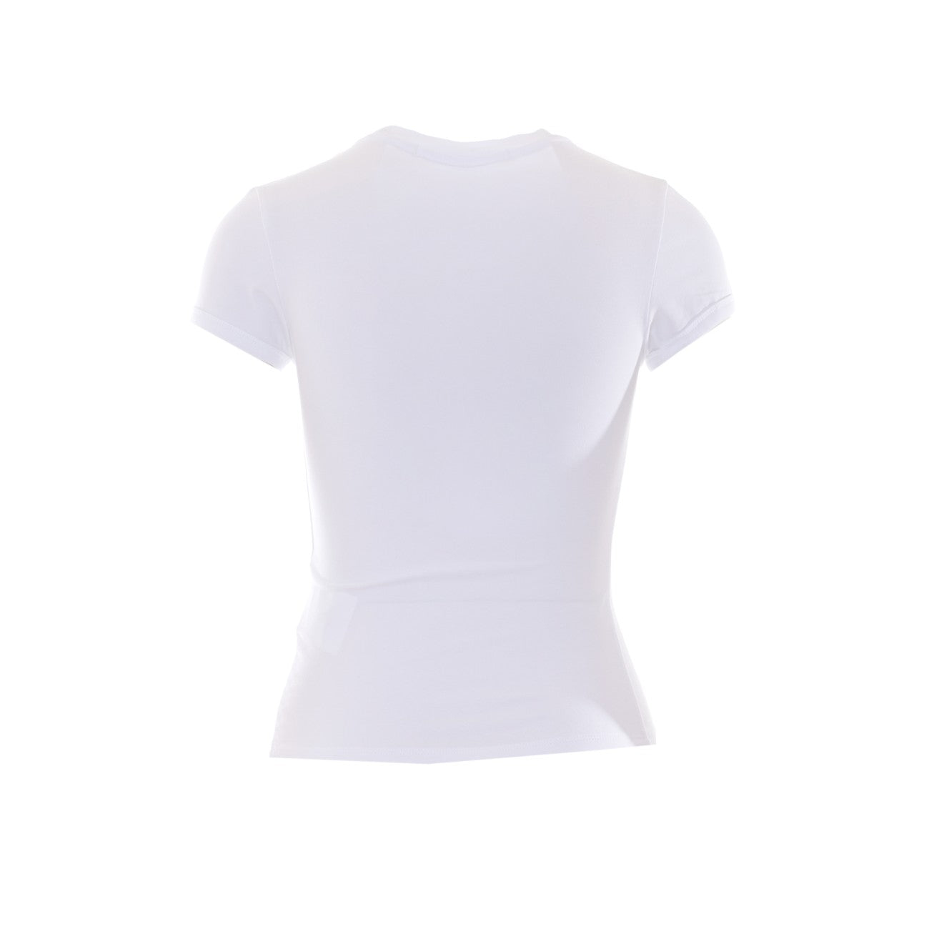 Alexander Wang Women Fitted Ringer T-Shirt With Cherry Print And Logo ALEXANDER WANG