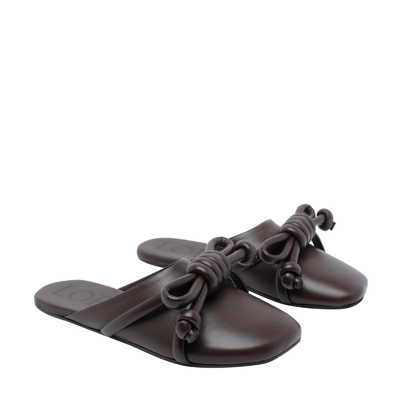Loewe Women Flamenco Knot Mules LOEWE