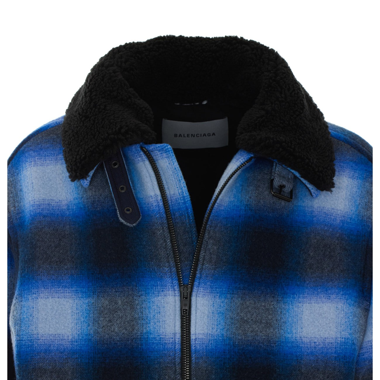 Balenciaga Men Flanel Bomber Jacket BALENCIAGA