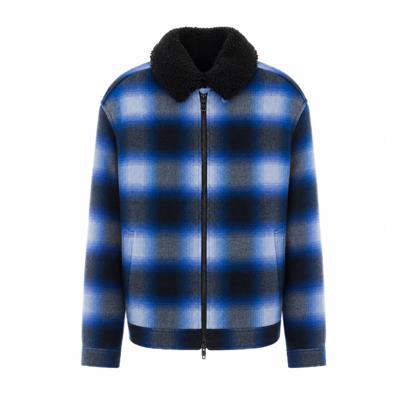 Balenciaga Men Flanel Bomber Jacket BALENCIAGA