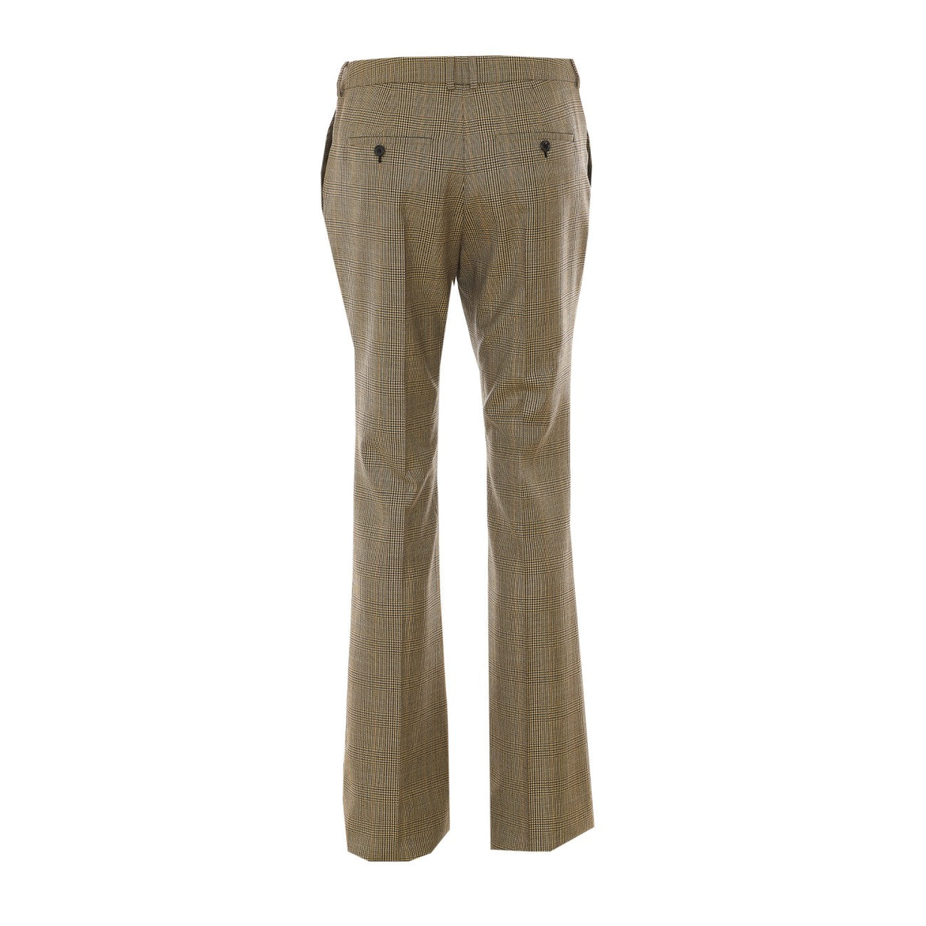 Saint Laurent Women Flared Houndstooth And Prince Of Wales Pants SAINT LAURENT
