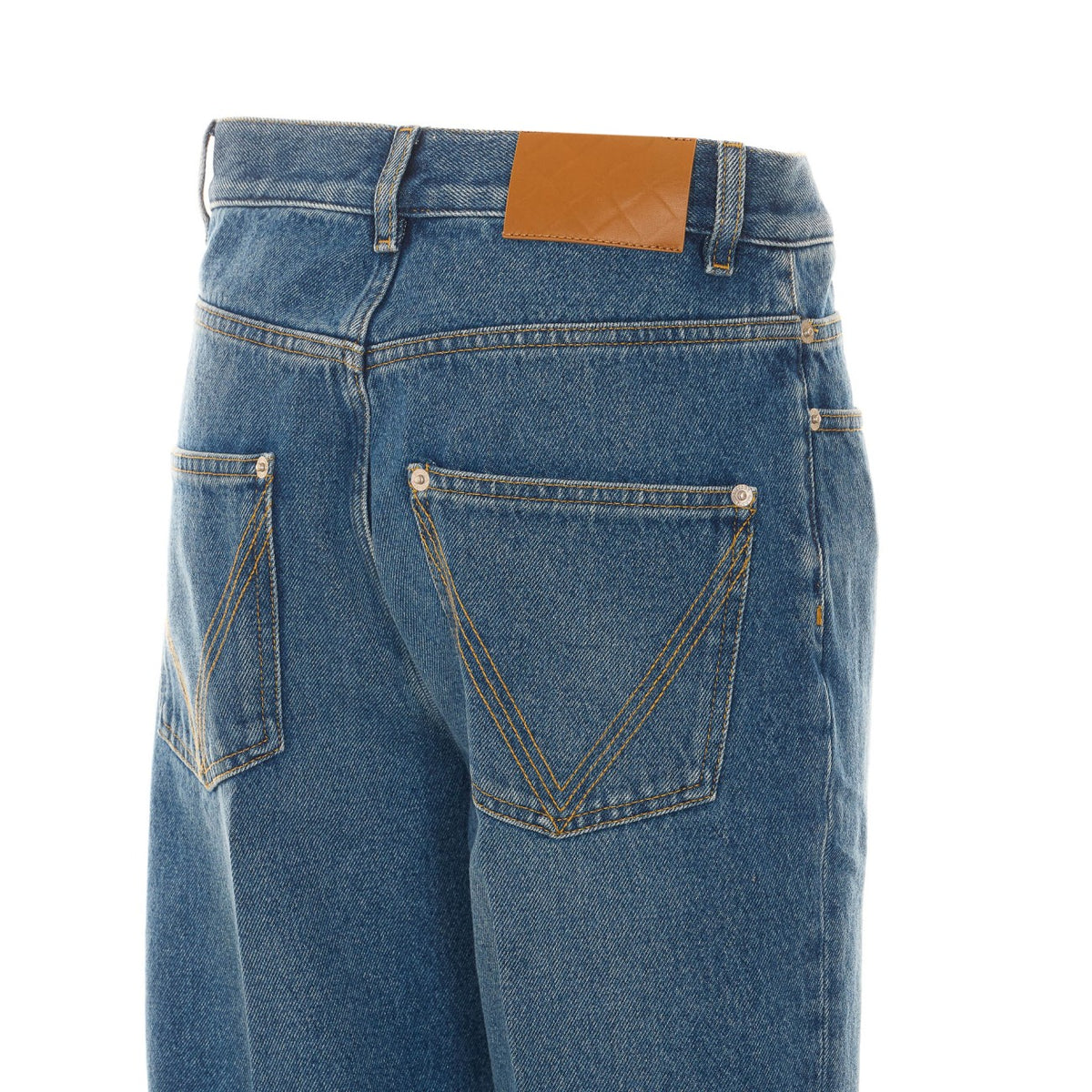 Bottega Veneta Women Flared Jeans Medium Wash Indigo BOTTEGA VENETA