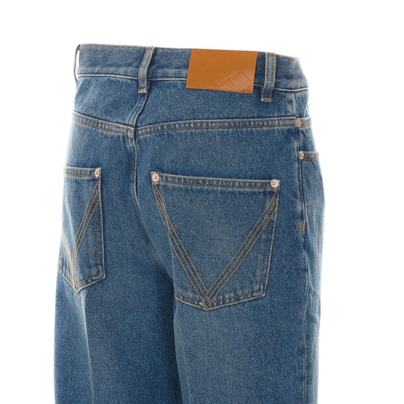 Bottega Veneta Women Flared Jeans Medium Wash Indigo BOTTEGA VENETA