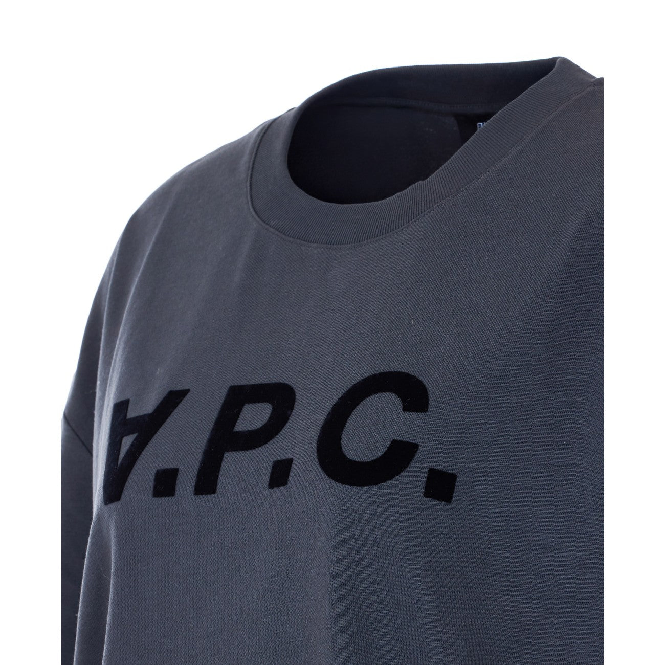 A.P.C. Men Flocked Vpc Regular T-Shirt A.P.C.