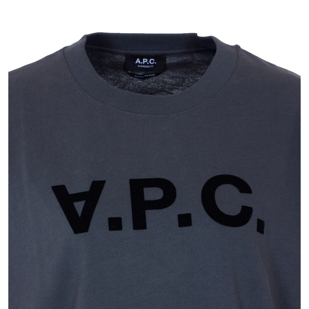 A.P.C. Men Flocked Vpc Regular T-Shirt A.P.C.