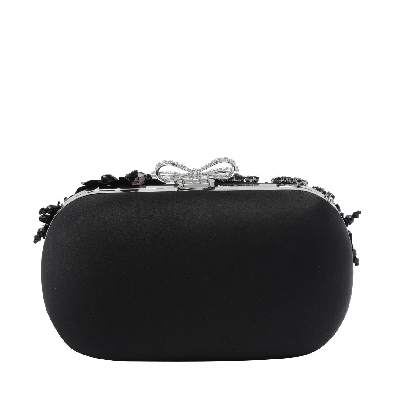 Self Portrait Women Floral Crystal Clutch SELF-PORTRAIT