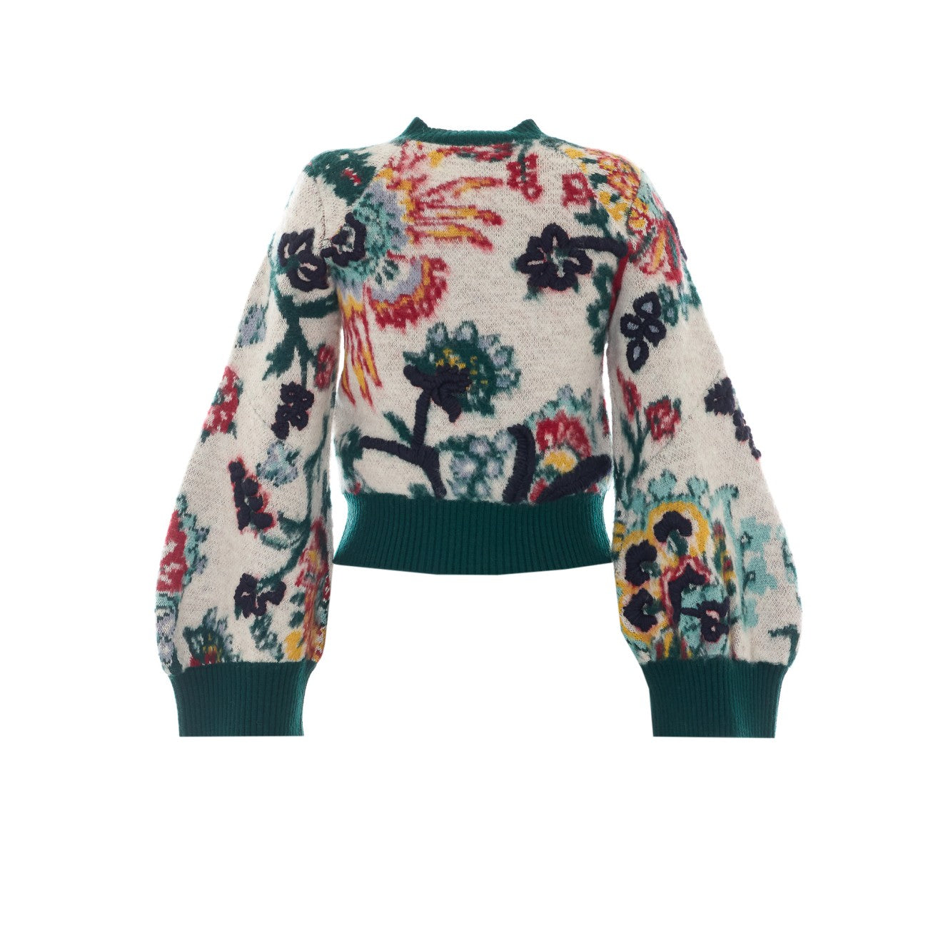 Sacai Women Floral Jacquard Knit Blouson SACAI