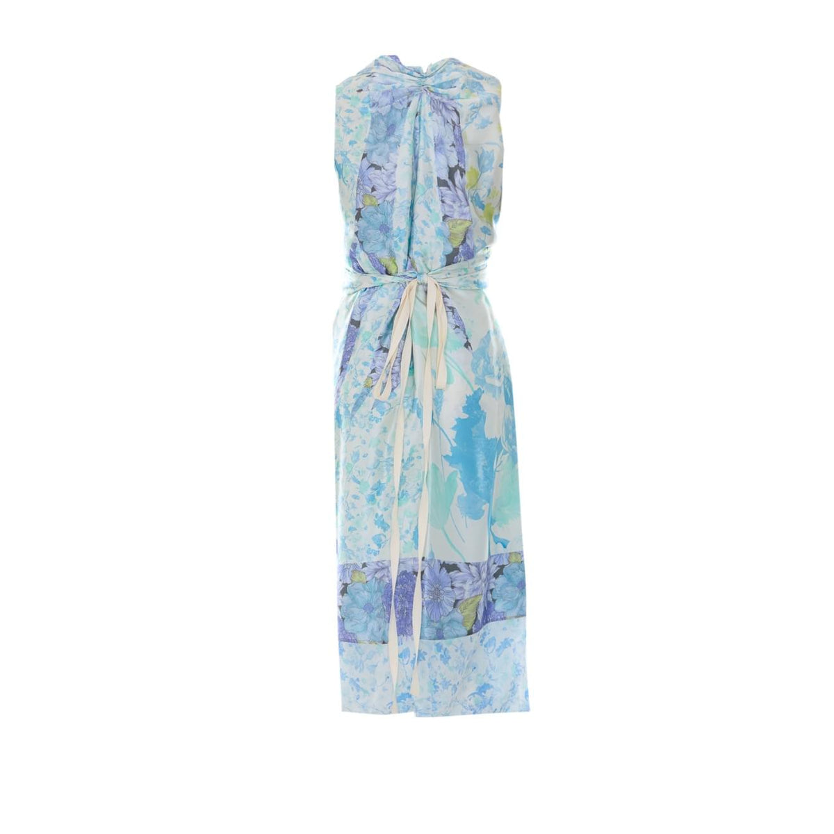Maison Margiela Women Floral Motif Wrap Dress MAISON MARGIELA