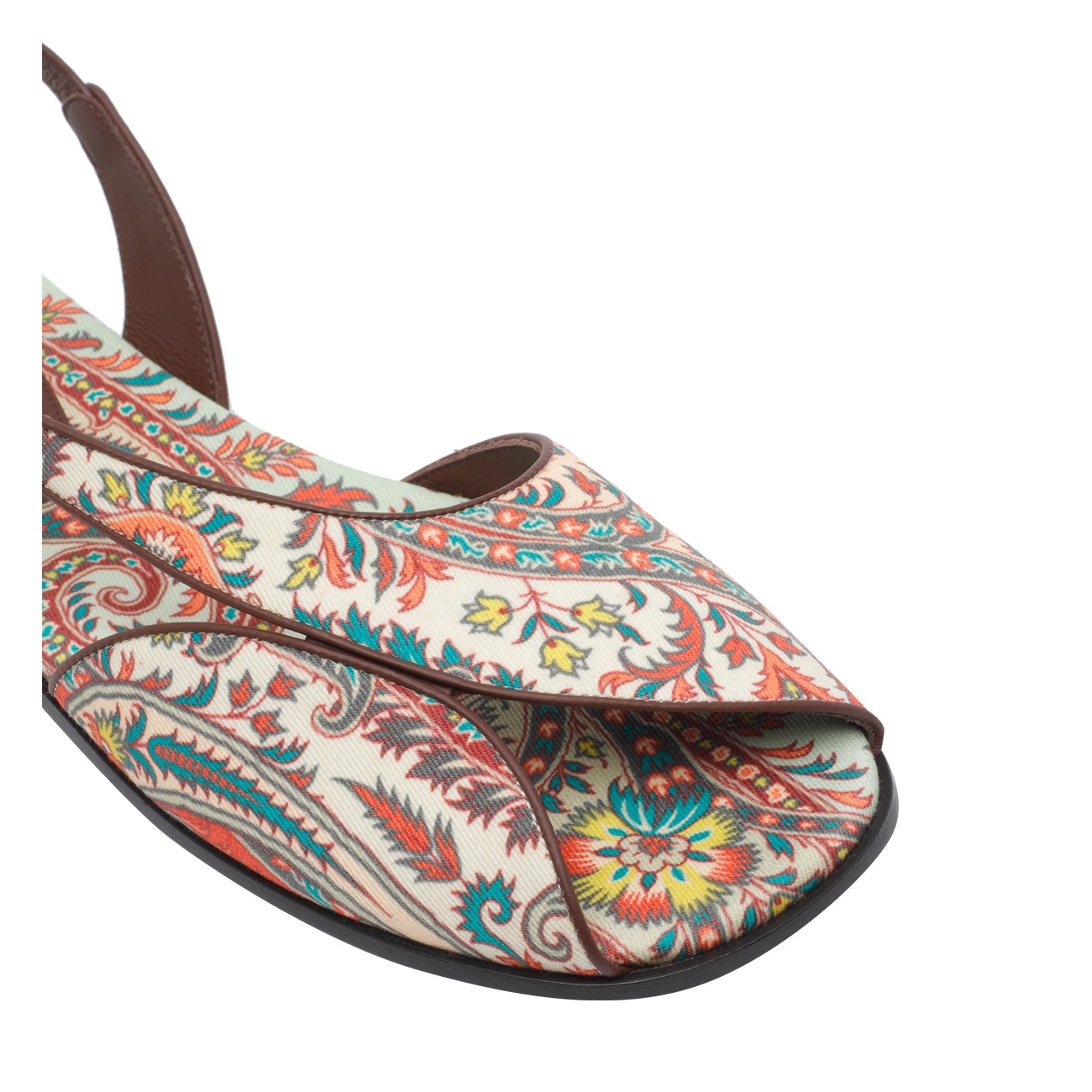 Etro Women Floral Paisley Motif Sandals ETRO