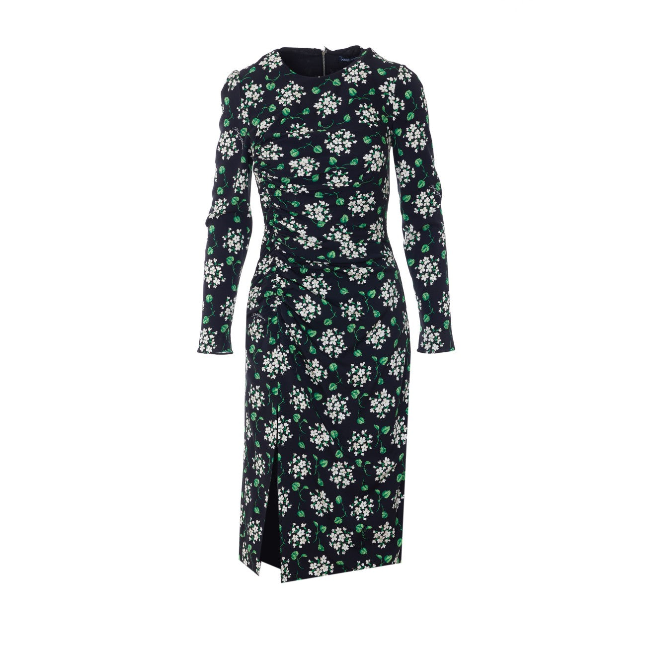 Dolce&Gabbana Women Floral Print Charmeuse Dress DOLCE & GABBANA