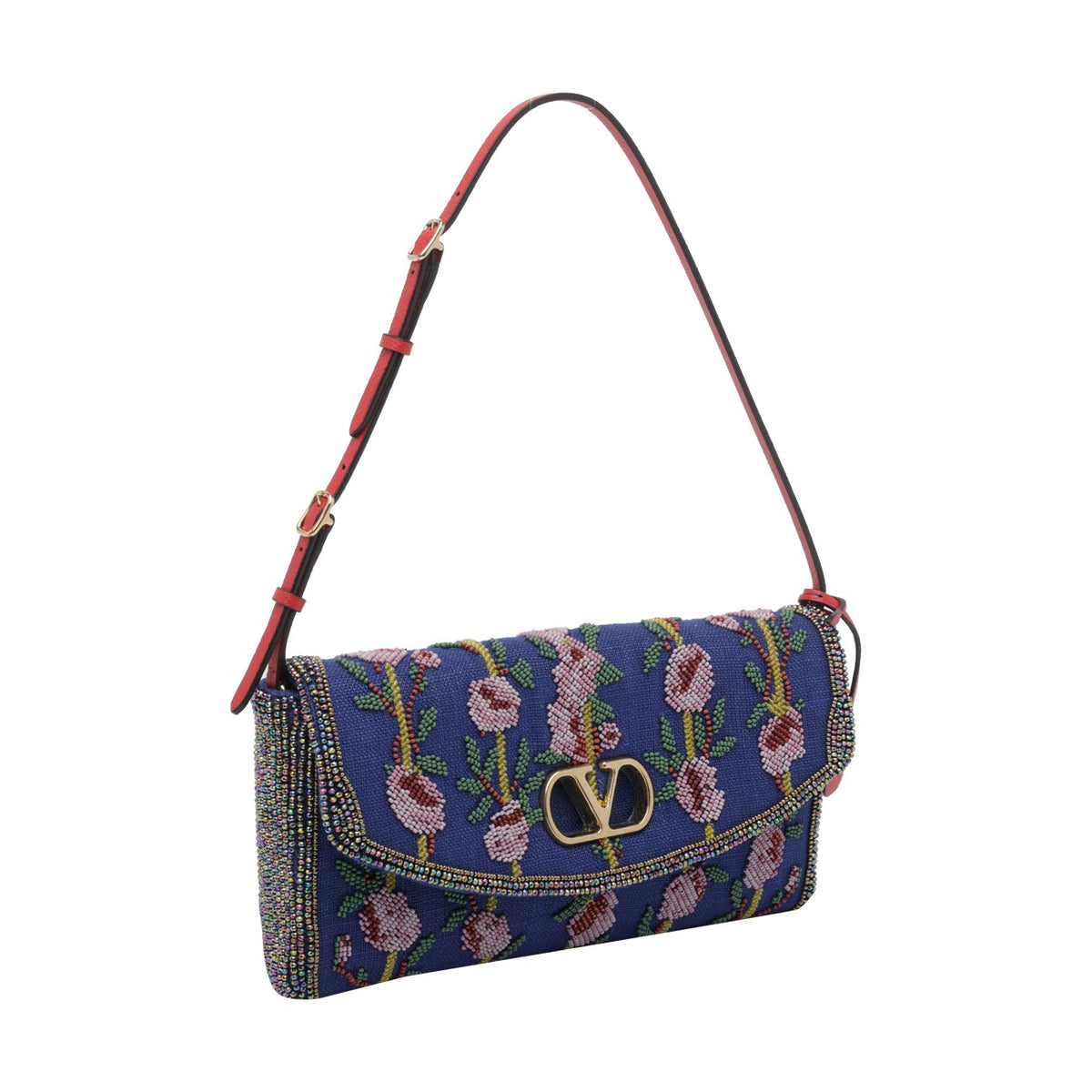 Valentino Garavani Women Floreal Embroidery Shoulder Bag VALENTINO GARAVANI