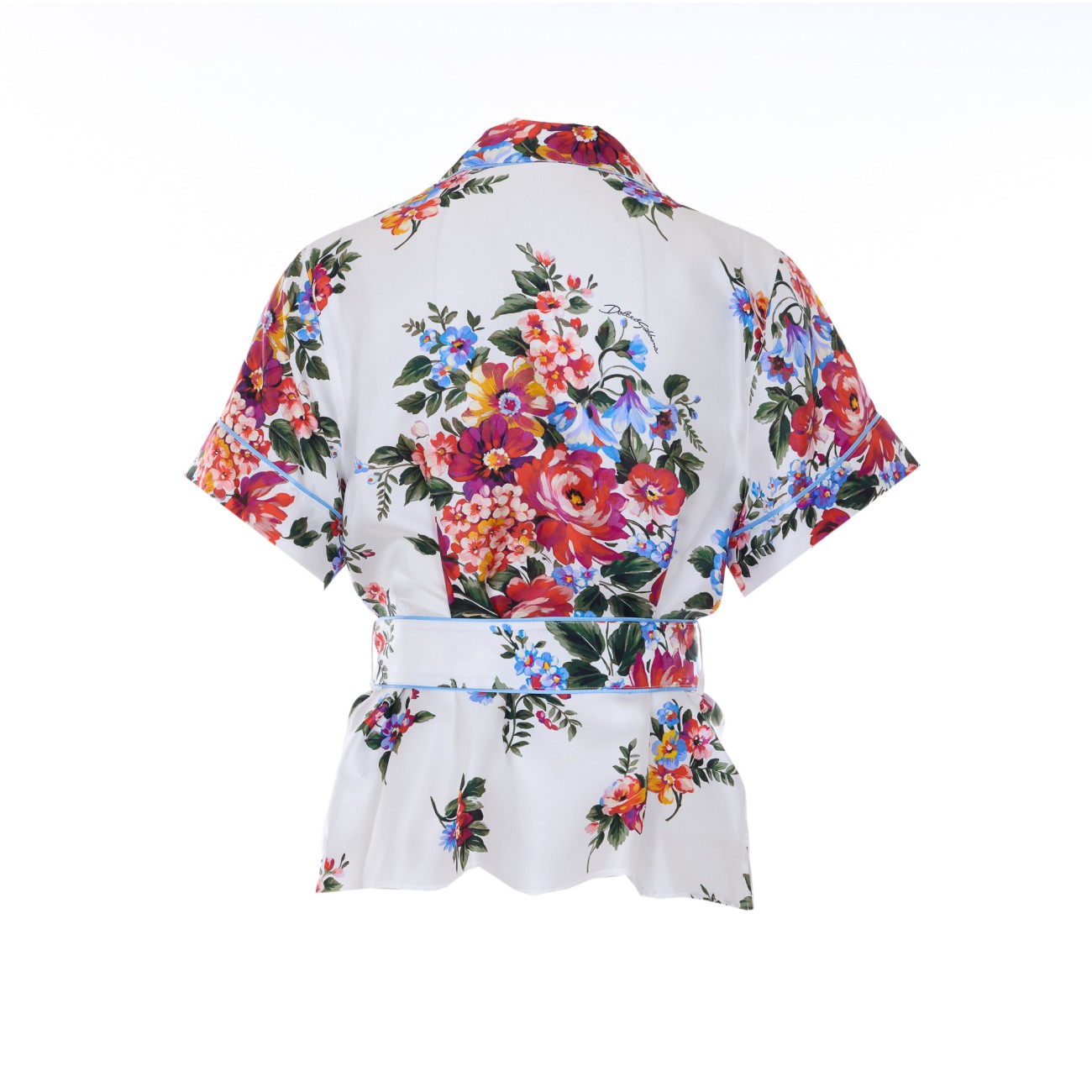 Dolce&Gabbana Women Flower Bouquet-Print Twill Vanity Shirt DOLCE & GABBANA