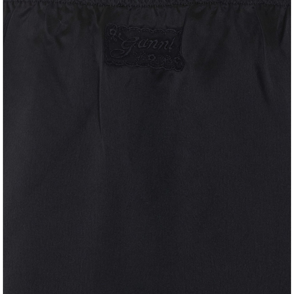 Ganni Women Fluid Satin Midi Skirt GANNI