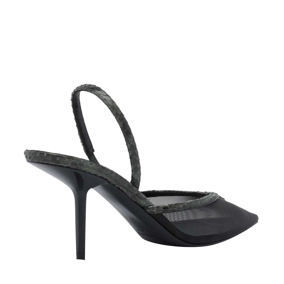 Saint Laurent Women Folie Back Open Pumps SAINT LAURENT
