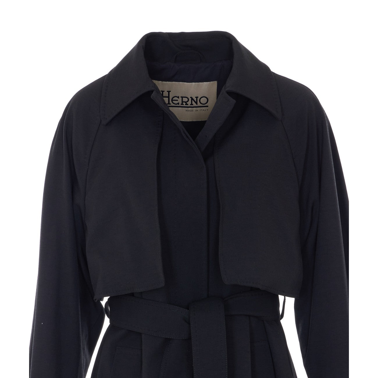 Herno Women Fresh Crinkle Woven Trench HERNO
