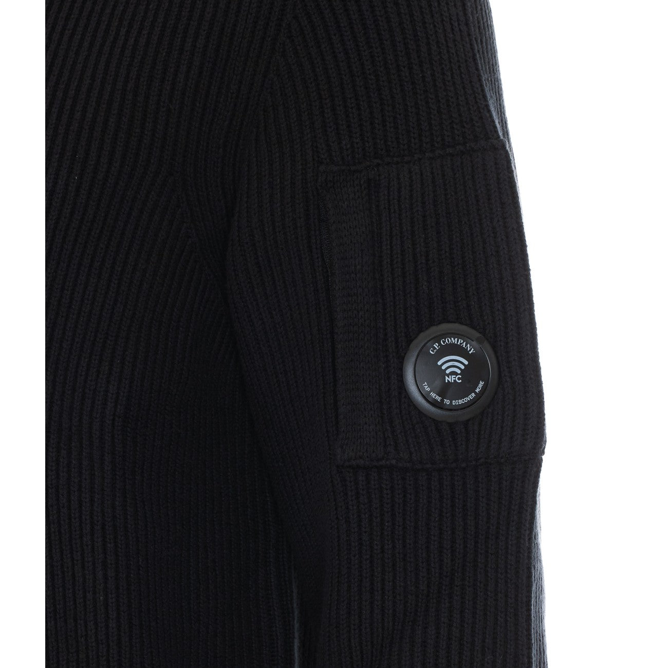 C.P. Company Men Full Rib Cotton Lens Sweater C.P. COMPANY