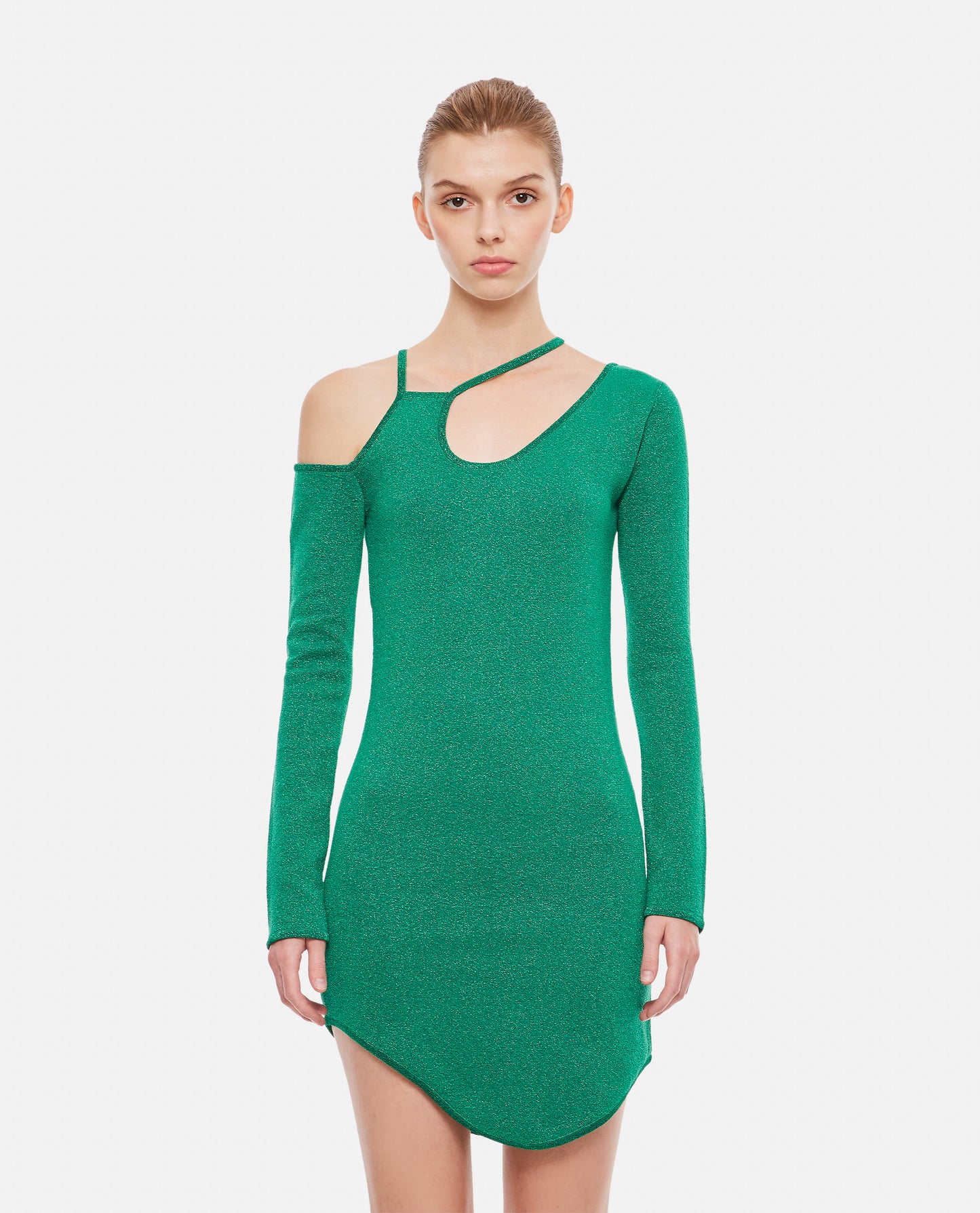 Jw Anderson Women Cut Out Detail Asymmetric Dress J.W. ANDERSON