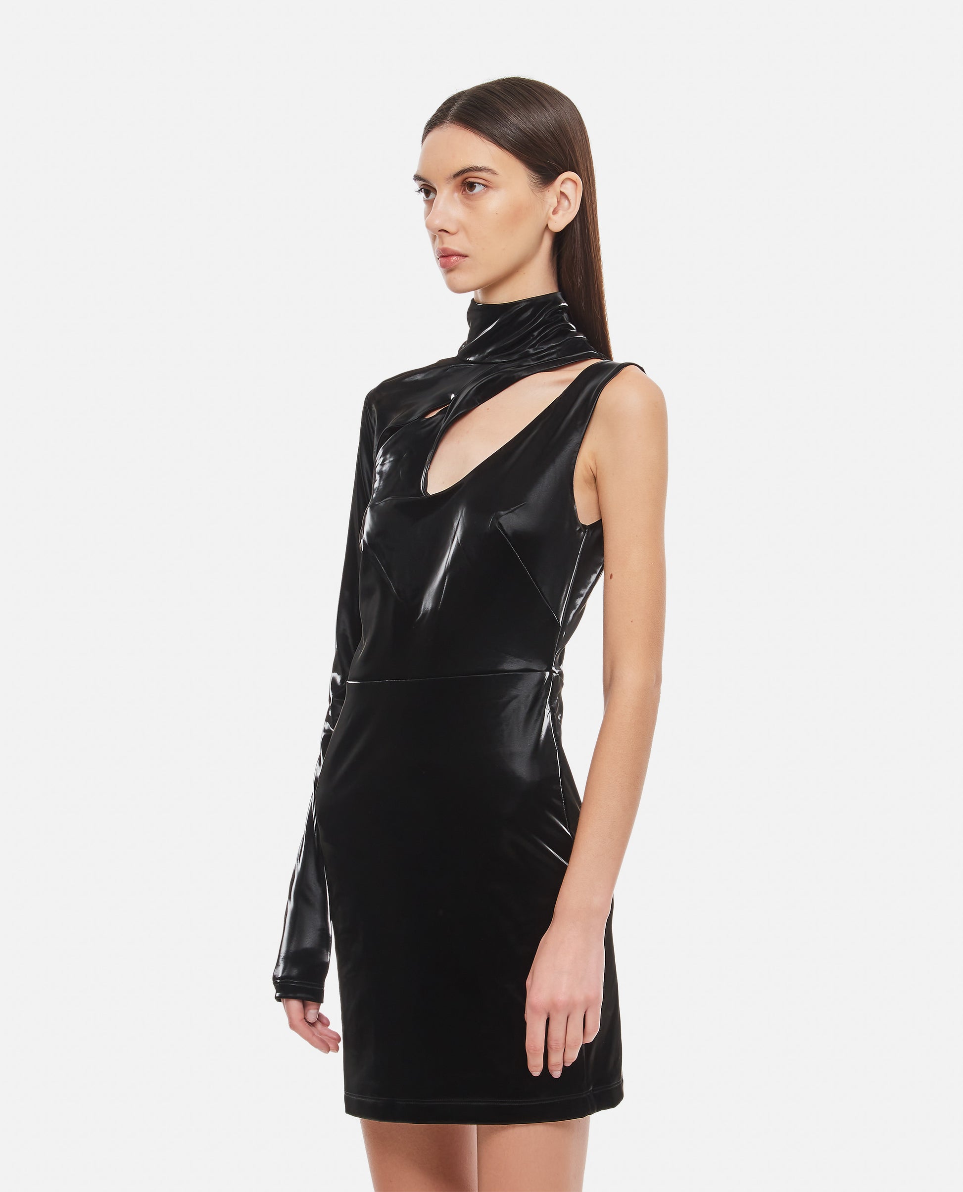 Rotate Women One Shoulder Minidress With Cutouts ROTATE