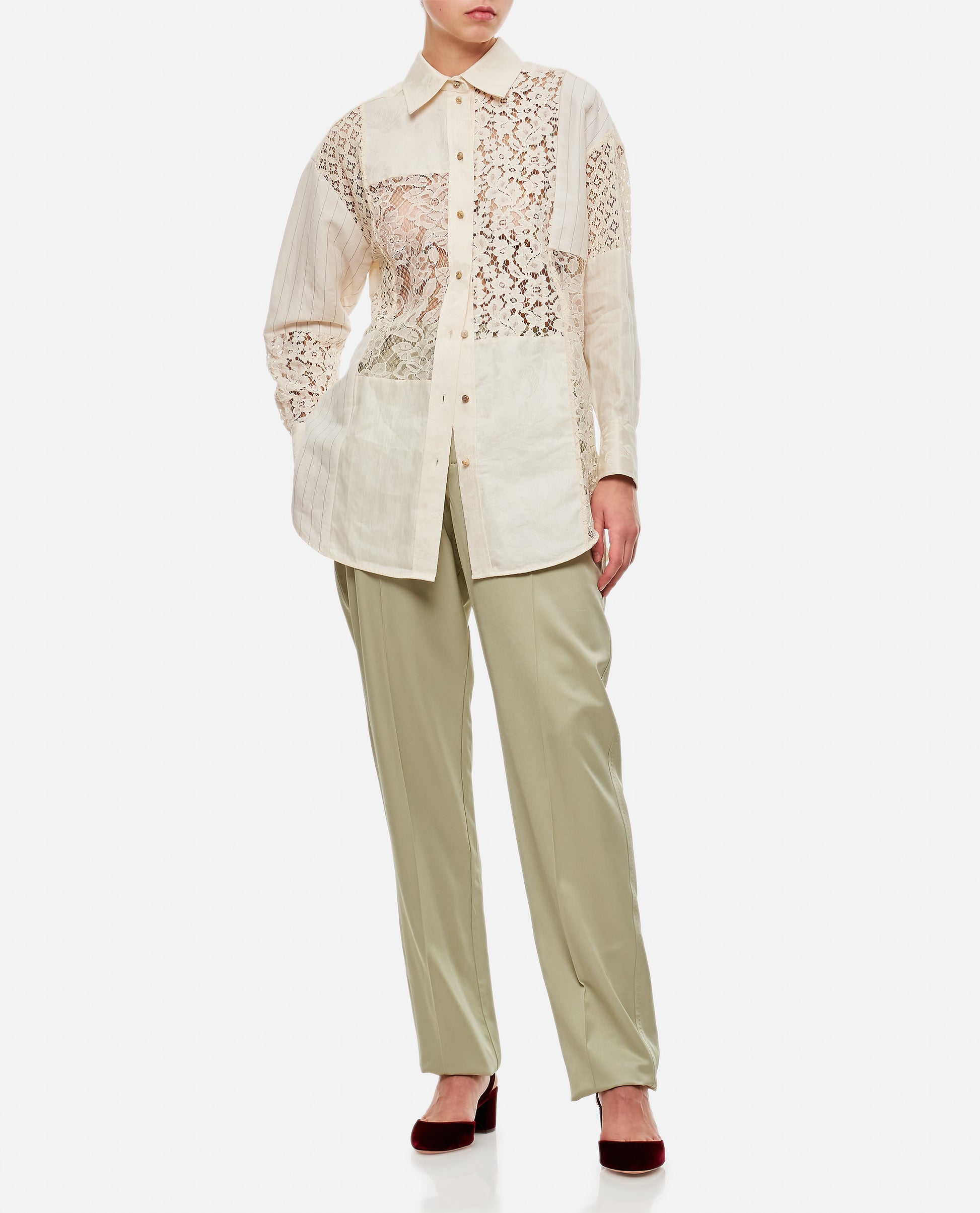 Bottega Veneta Women Straight Trousers BOTTEGA VENETA