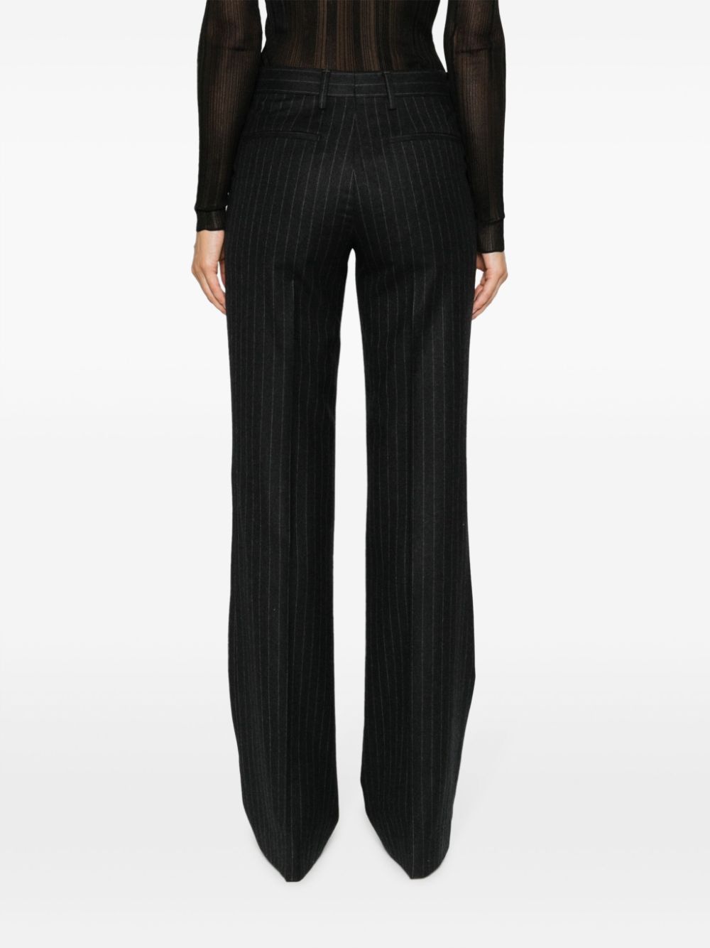 Dries Van Noten Women Pinstripped Wool Trousers DRIES VAN NOTEN