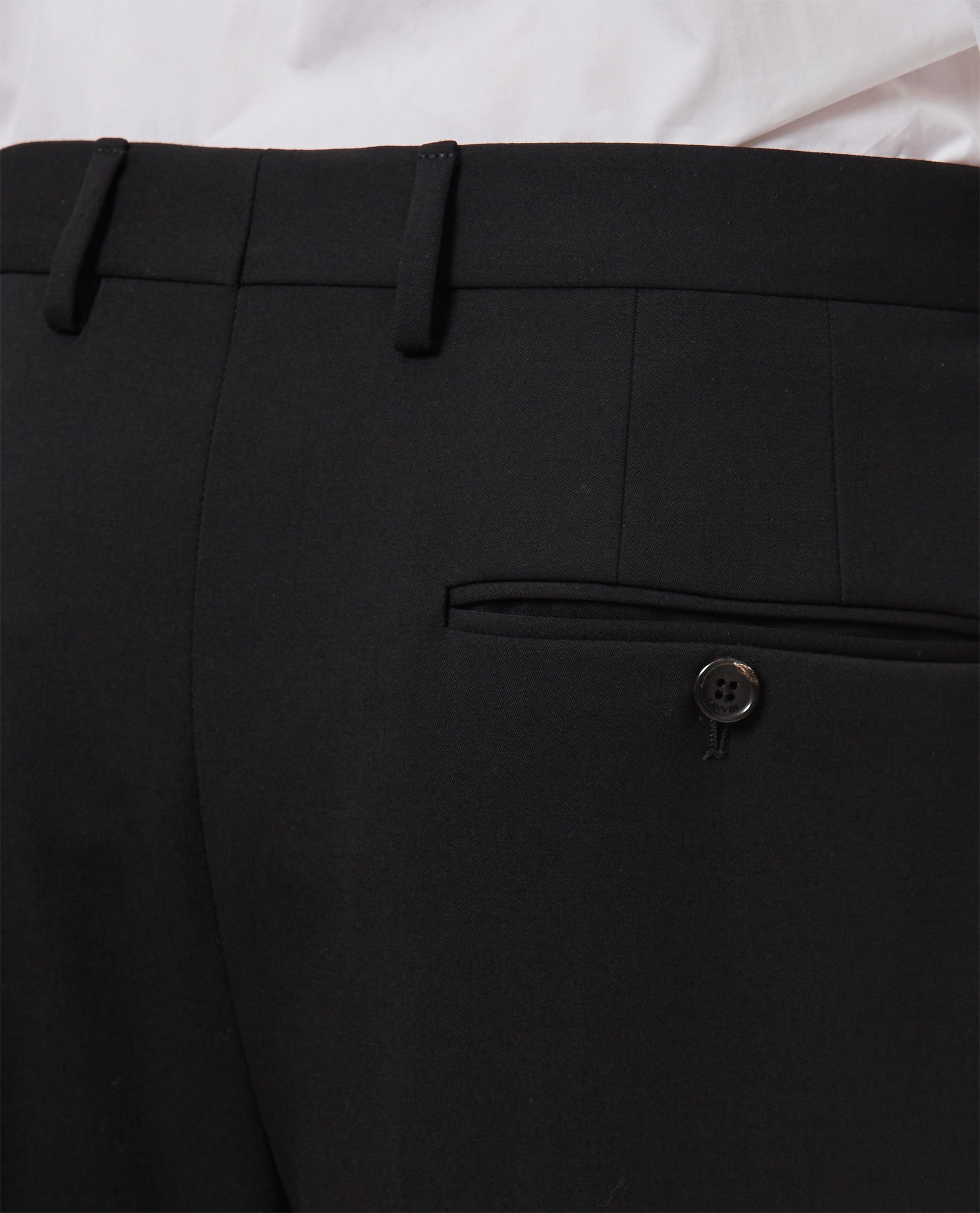 Lanvin Men Straight Leg Wool Trousers LANVIN
