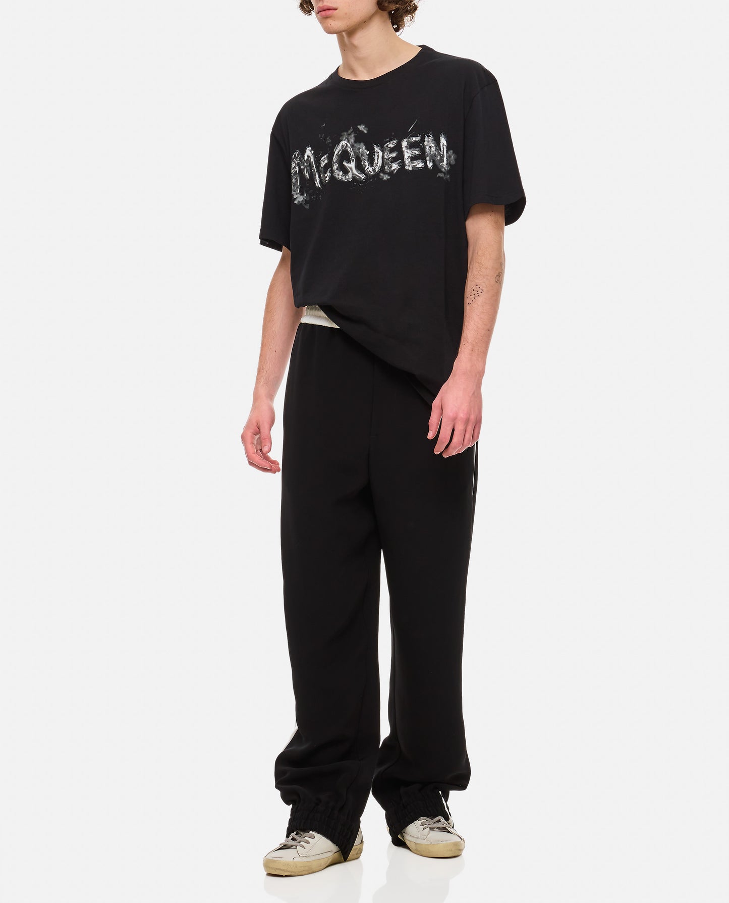 Alexander Mcqueen Men Cady Trouser ALEXANDER MCQUEEN
