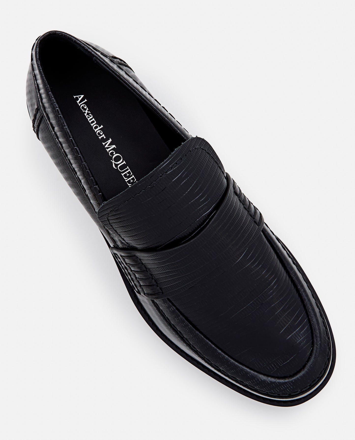 Alexander Mcqueen Men Sole Jupiter Leather Loafer ALEXANDER MCQUEEN