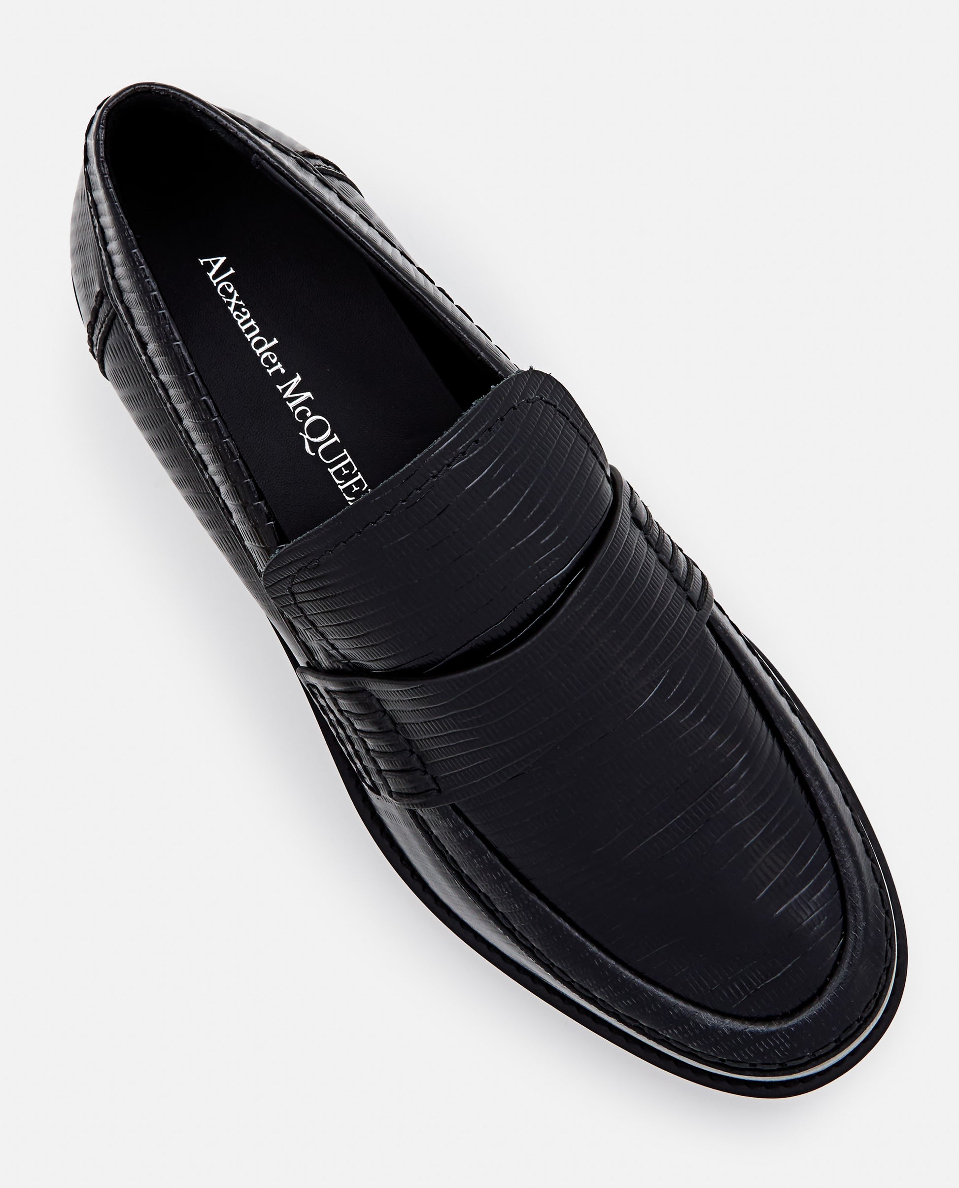 Alexander Mcqueen Men Sole Jupiter Leather Loafer ALEXANDER MCQUEEN