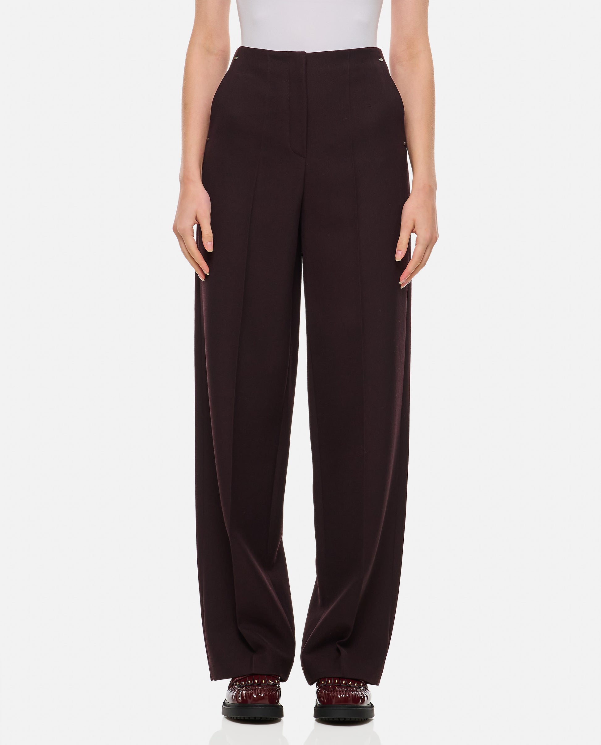 Fendi Women Grain De Poud Pants FENDI