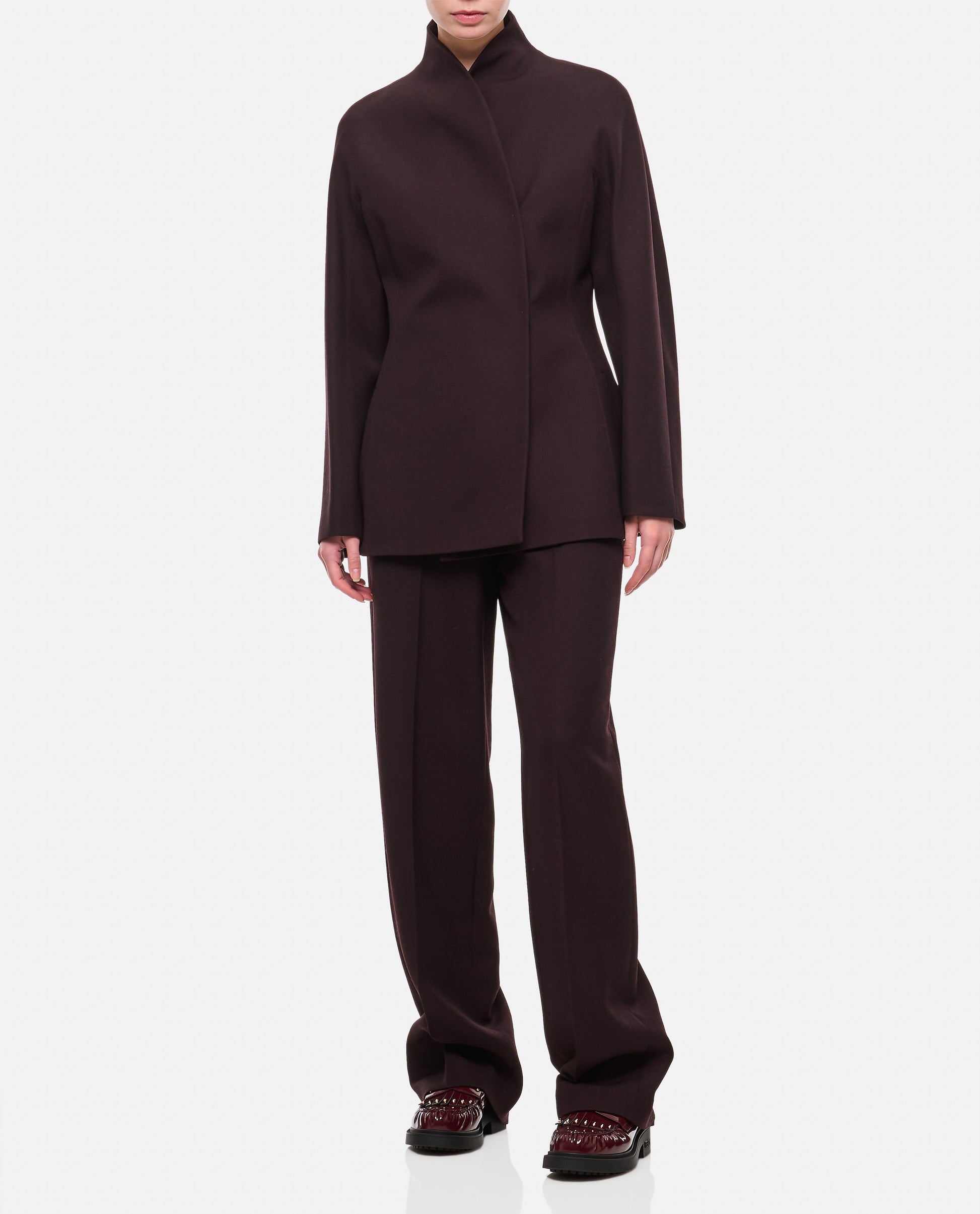 Fendi Women Grain De Poud Pants FENDI