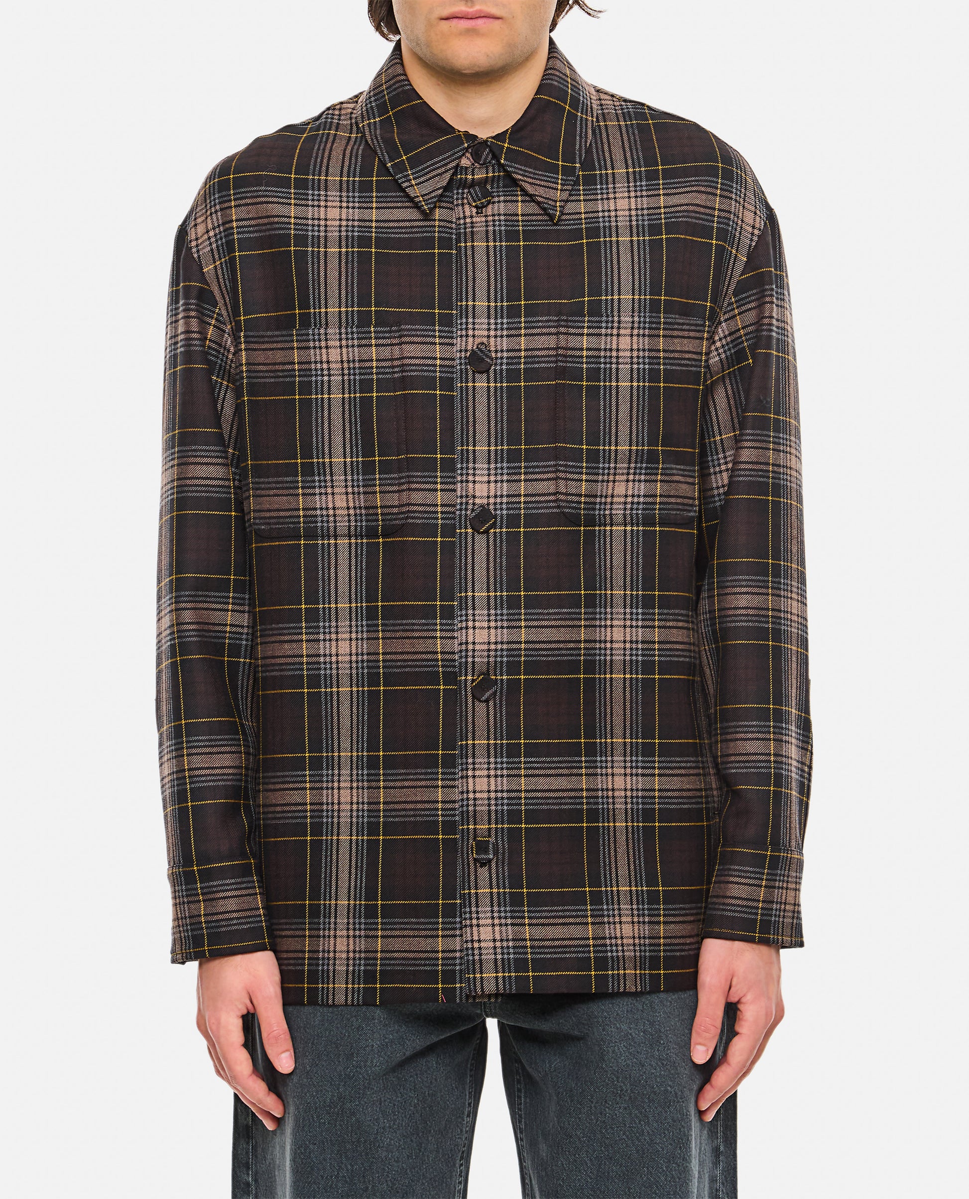 Fendi Men Go To Jacket Tartan FENDI