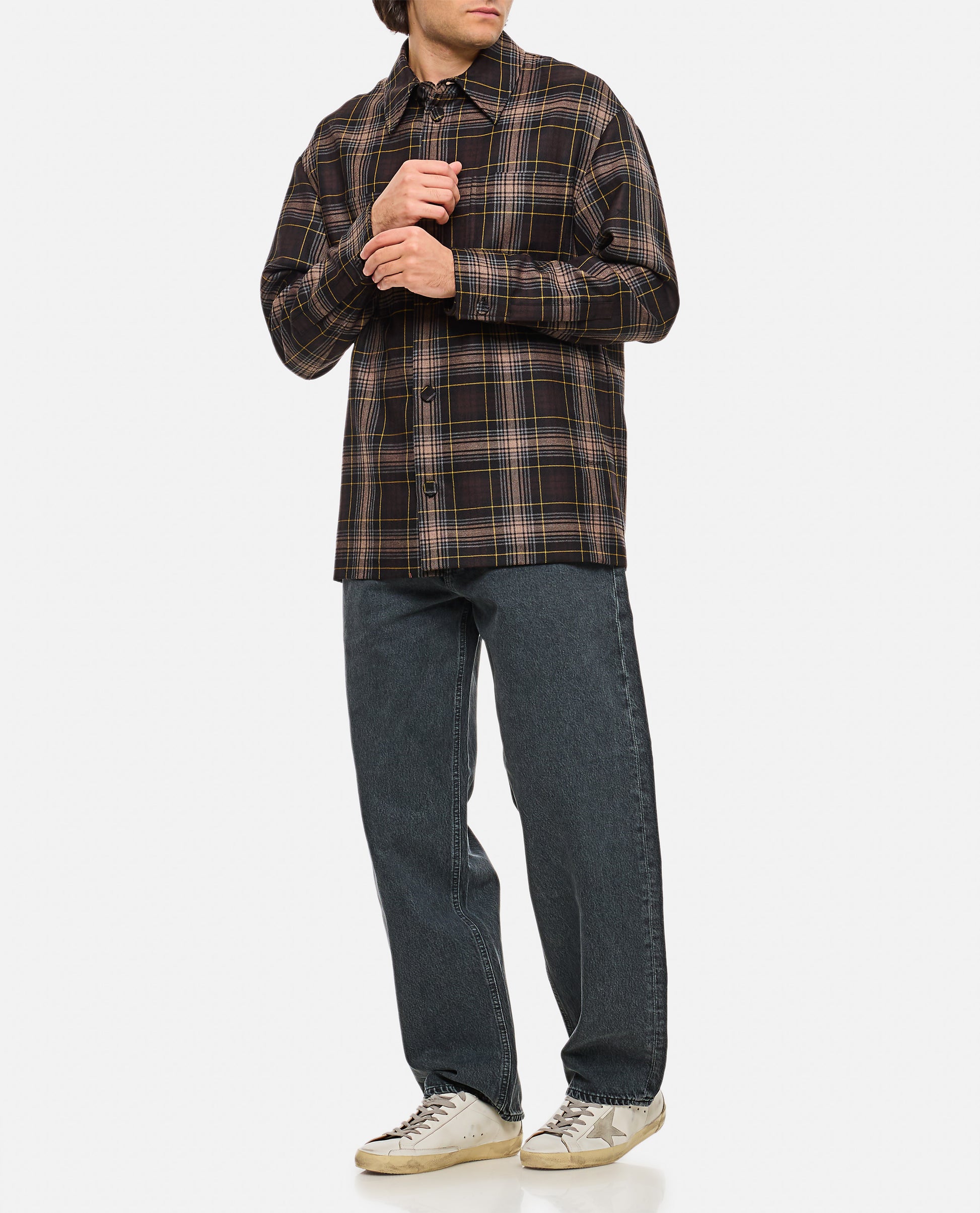 Fendi Men Go To Jacket Tartan FENDI