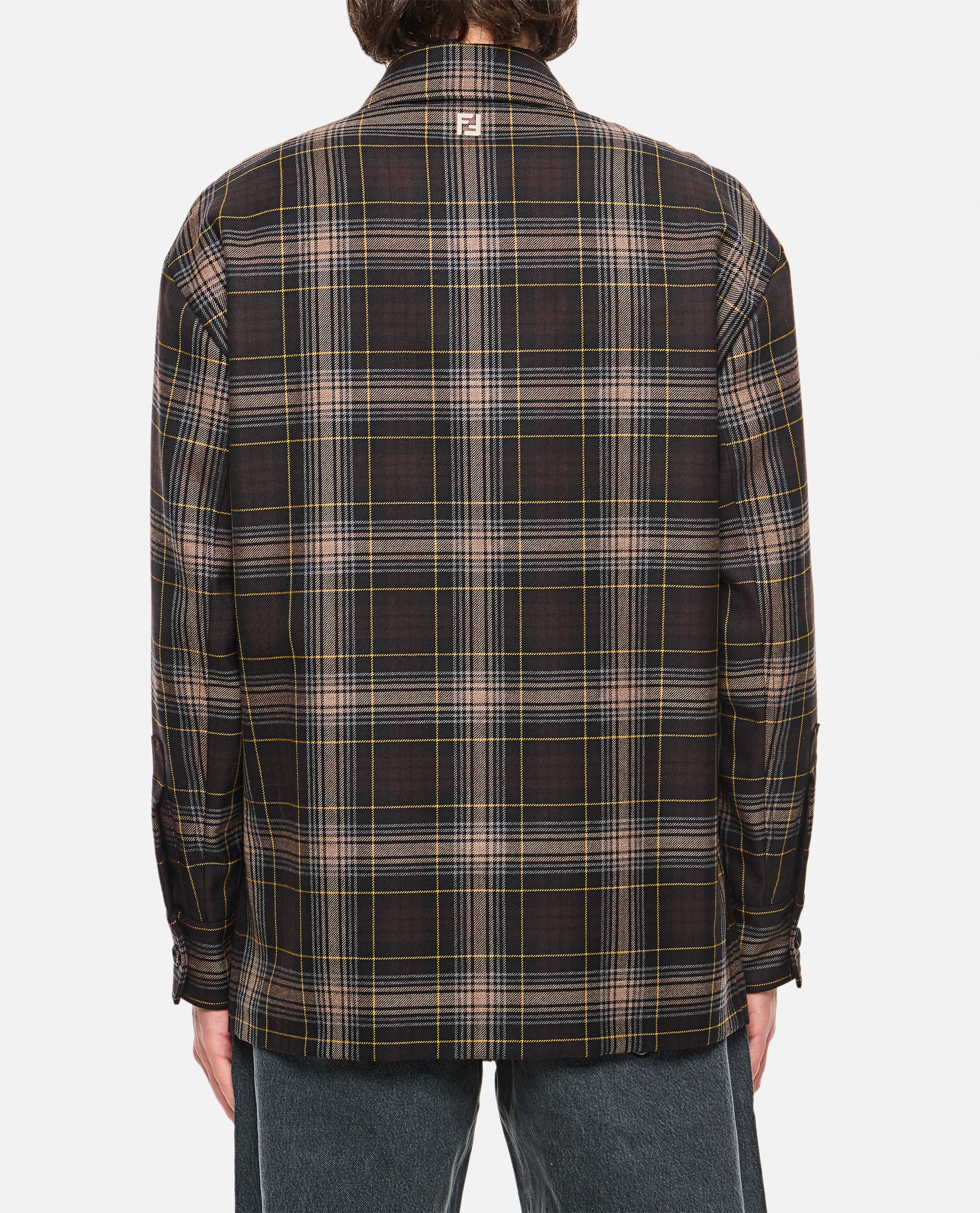 Fendi Men Go To Jacket Tartan FENDI