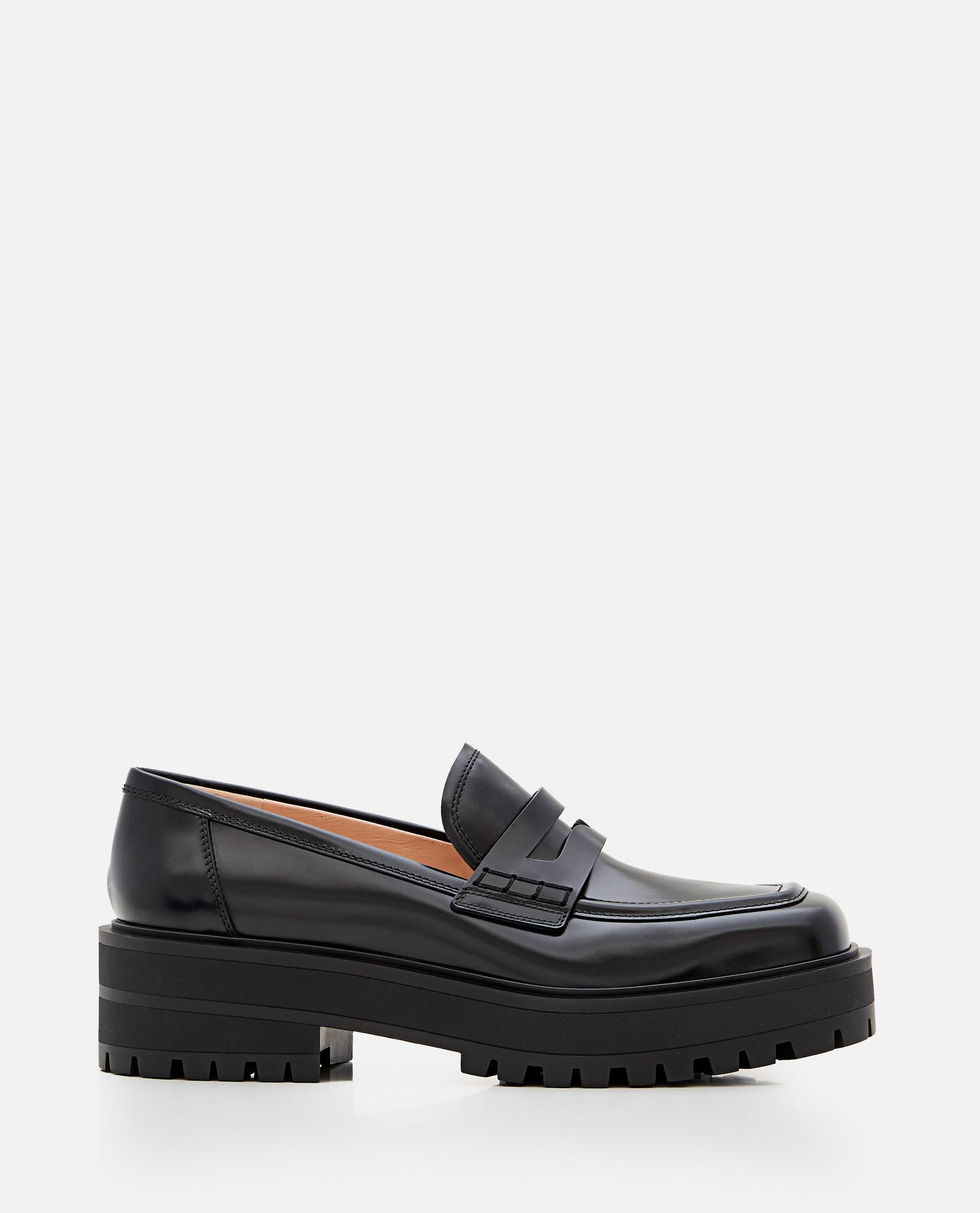 Gianvito Rossi Women Leather Loafer GIANVITO ROSSI