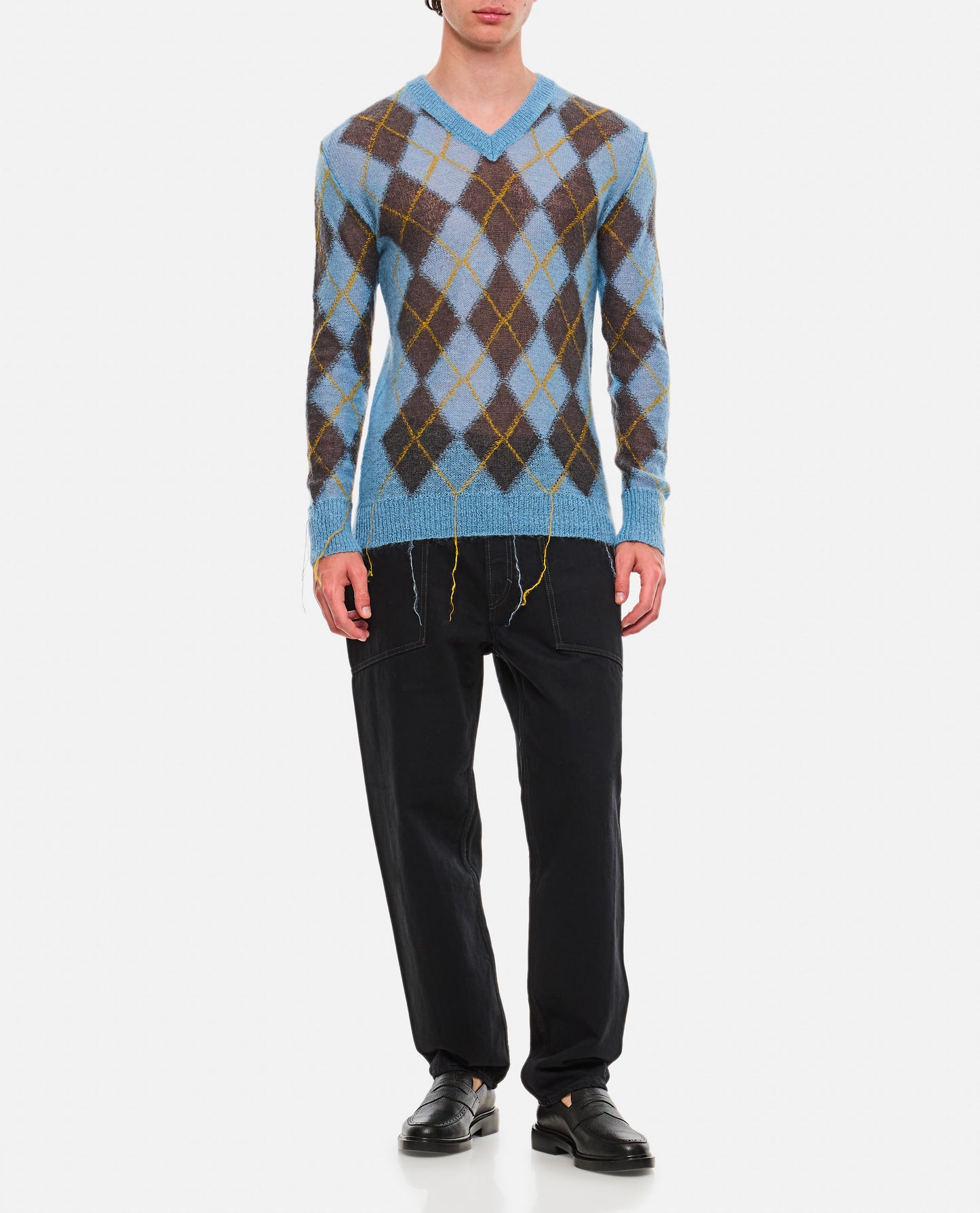 Marni Men V Neck Sweater MARNI