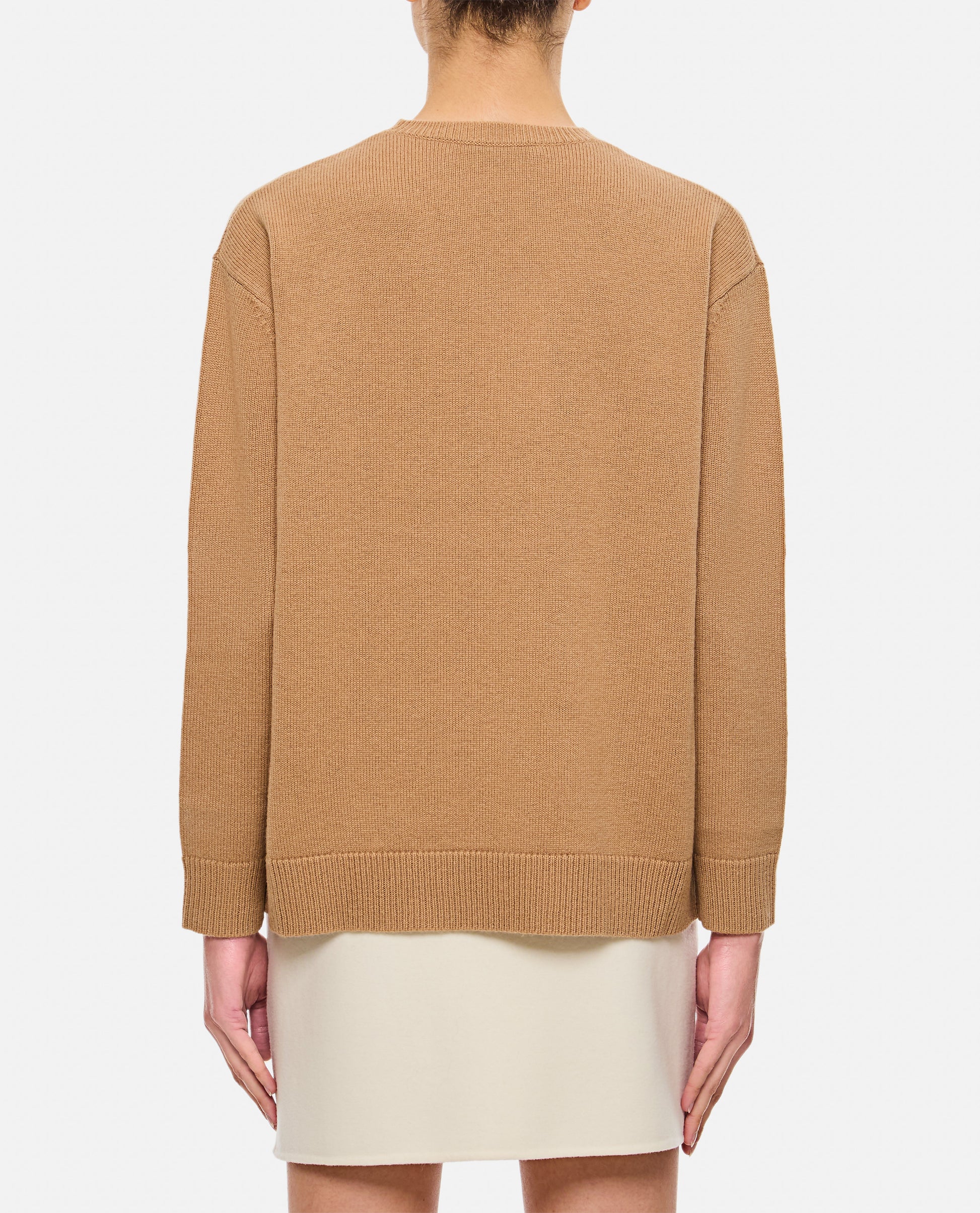 Max Mara Women Plata 1952 Sequin Logo Knit Sweater MAX MARA
