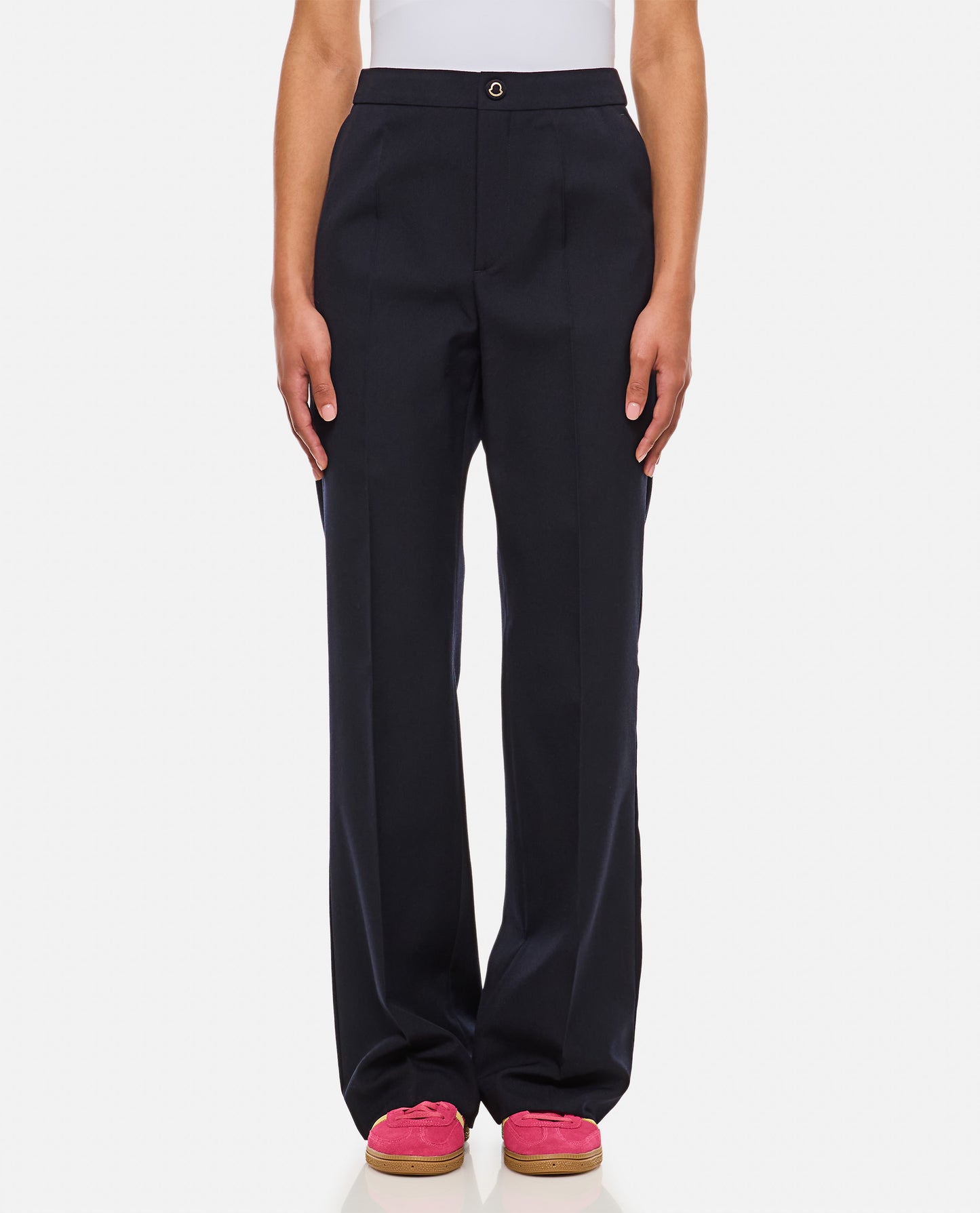 Moncler Women High Waist Denim Pants MONCLER