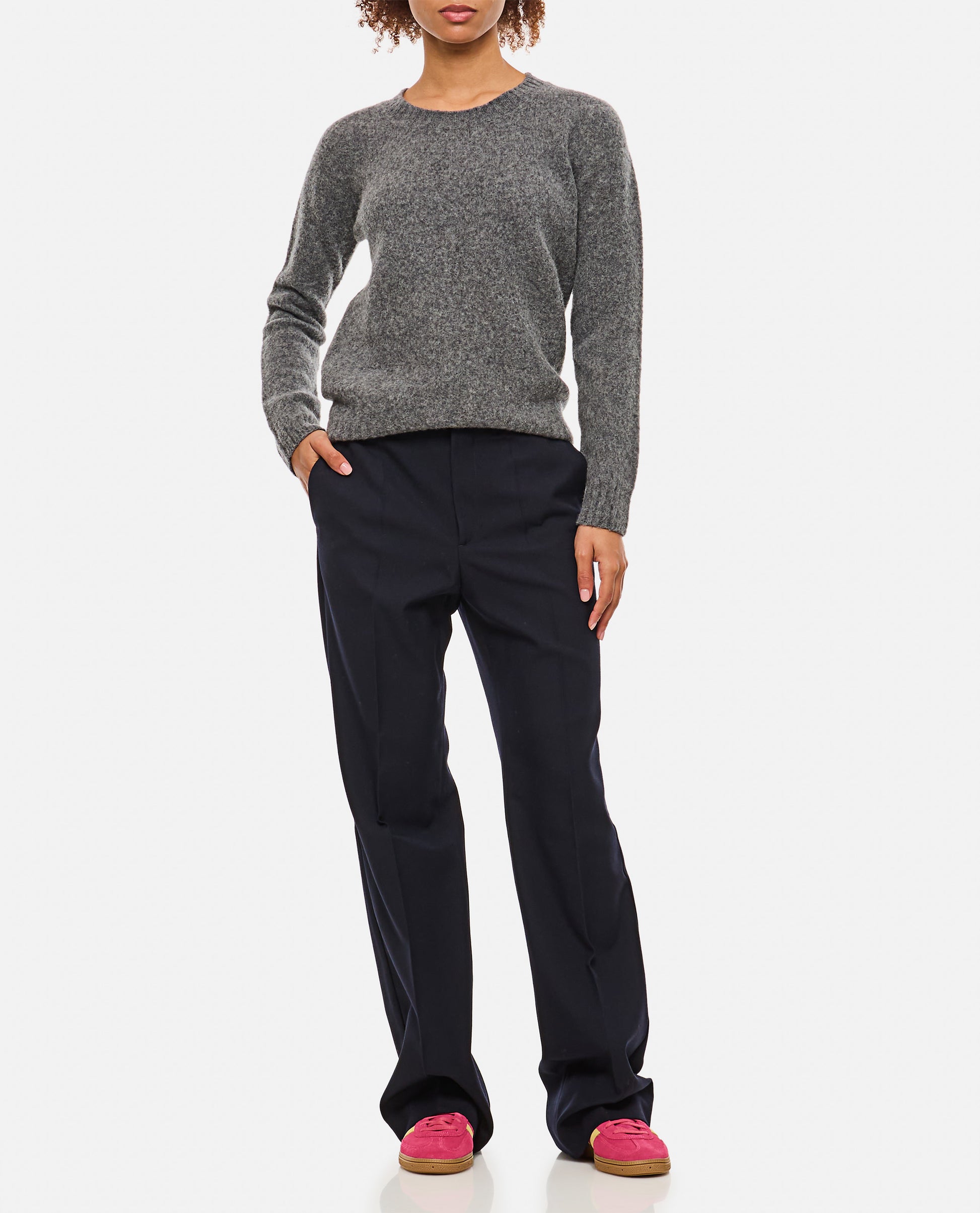 Moncler Women High Waist Denim Pants MONCLER