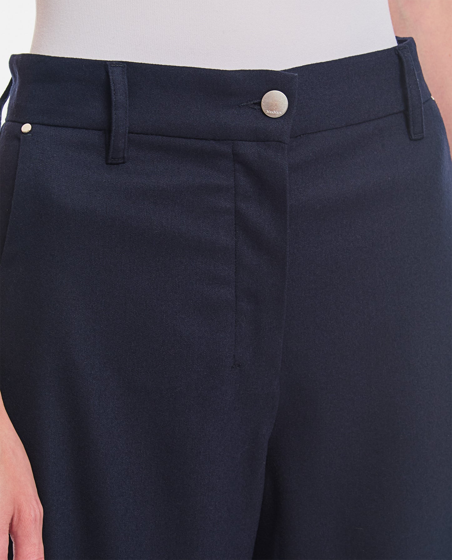 S Max Mara Women Ermes Five Pockets Wool Pants S MAX MARA