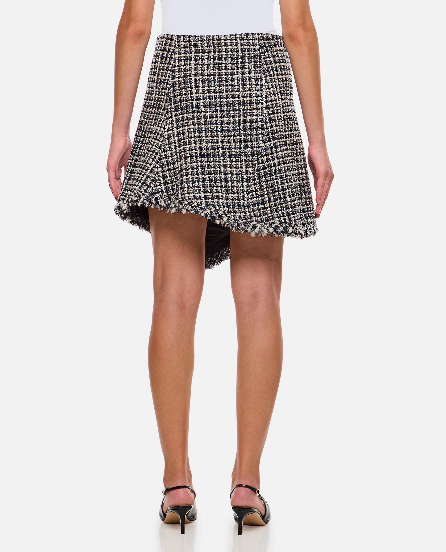 Sacai Women Tweed Skirt SACAI