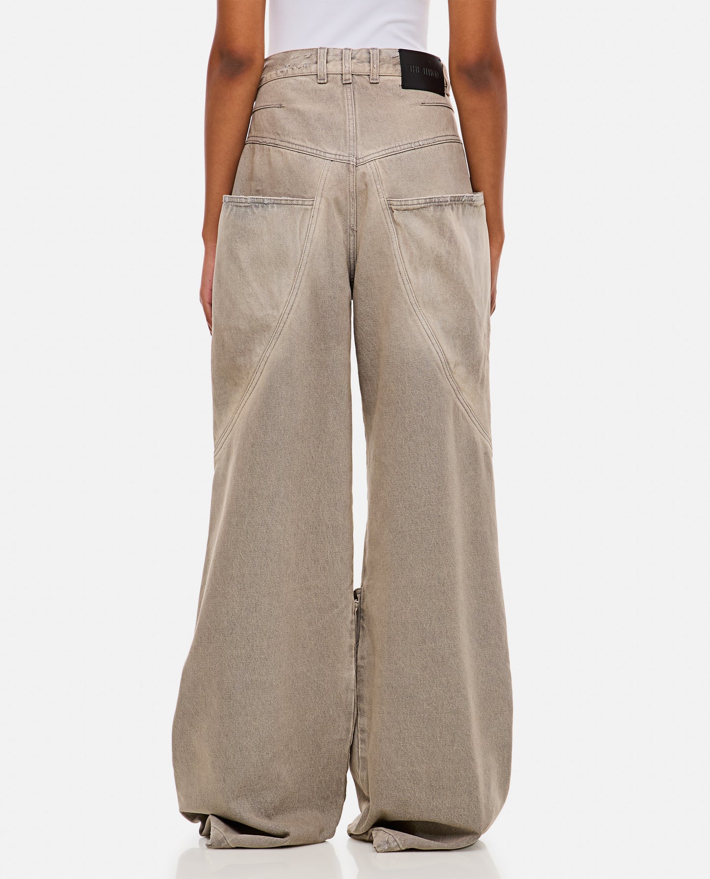 The Attico Women Oversize Denim Pants THE ATTICO