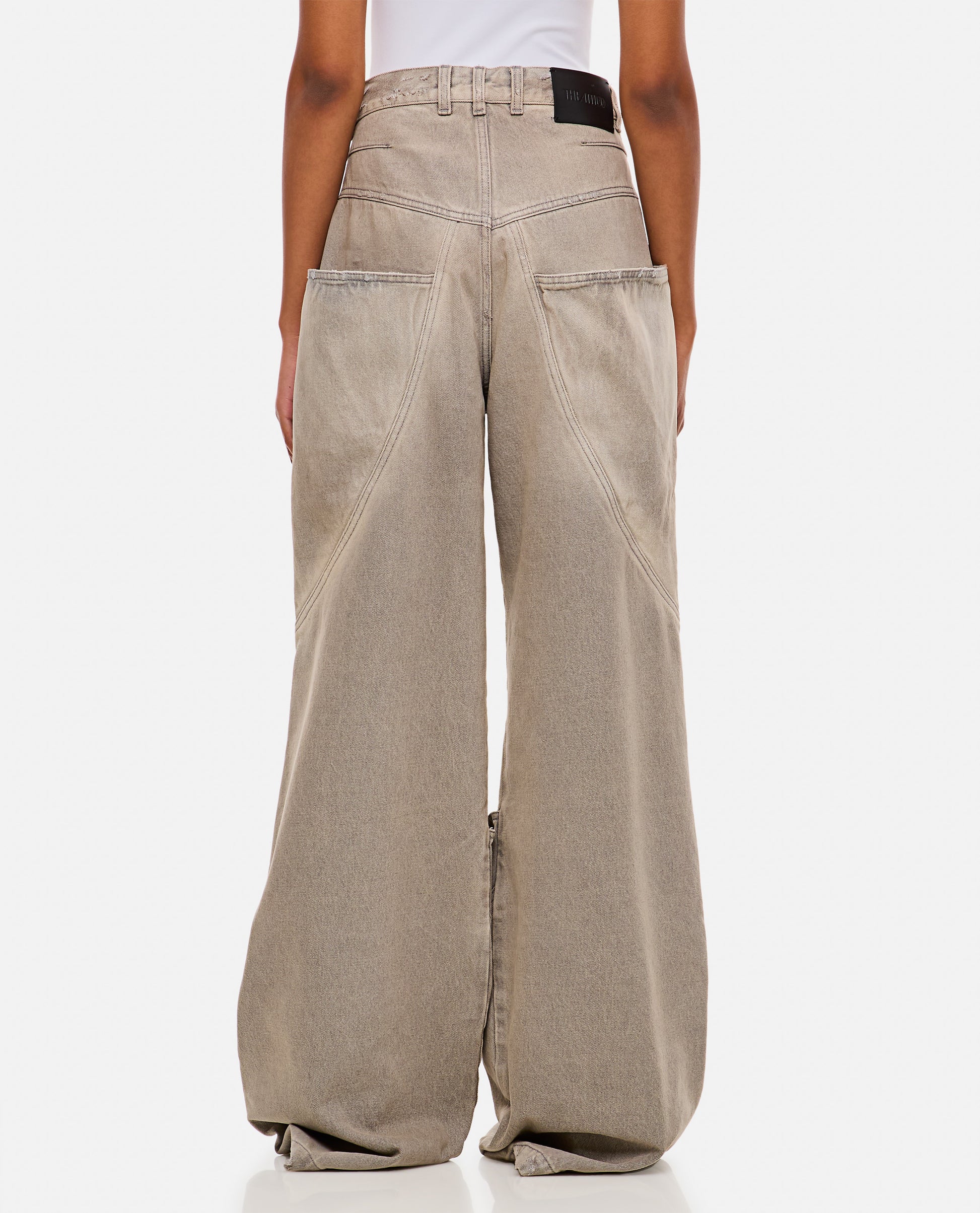The Attico Women Oversize Denim Pants THE ATTICO