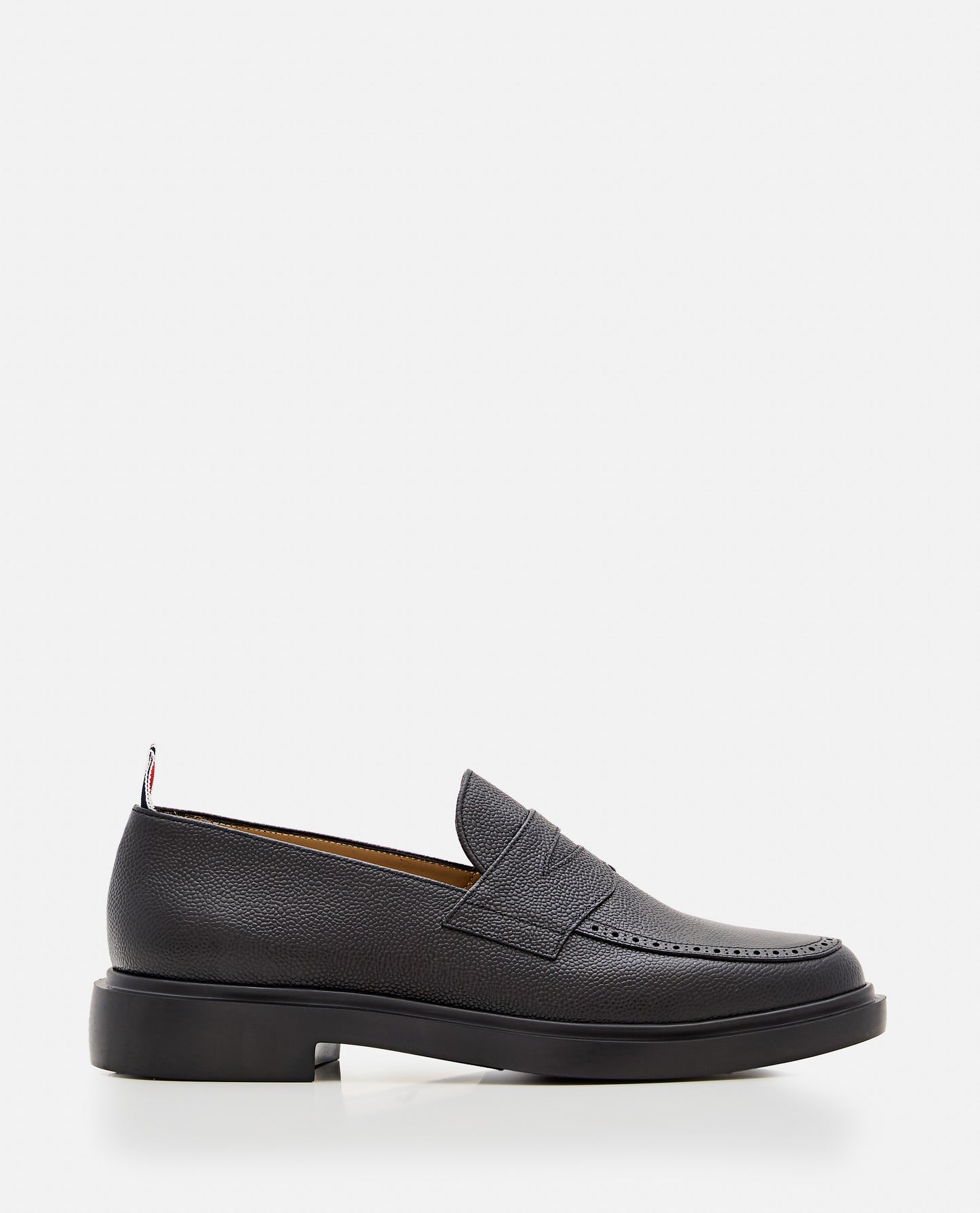 Thom Browne Men Penny Leather  Loafer THOM BROWNE