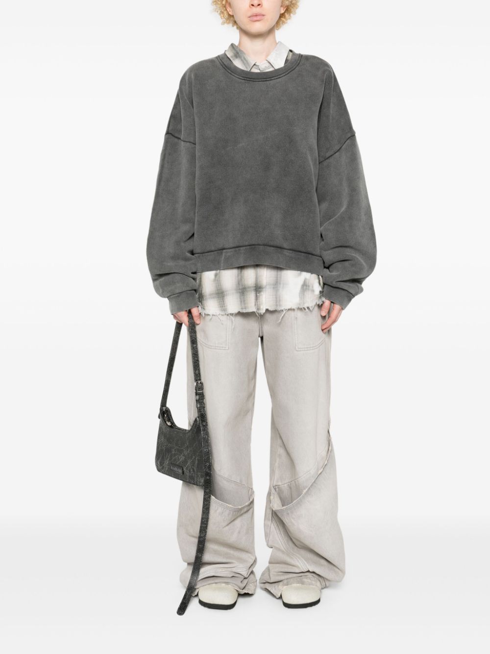 Acne Studios Women Logo Cotton Hoodie ACNE STUDIOS