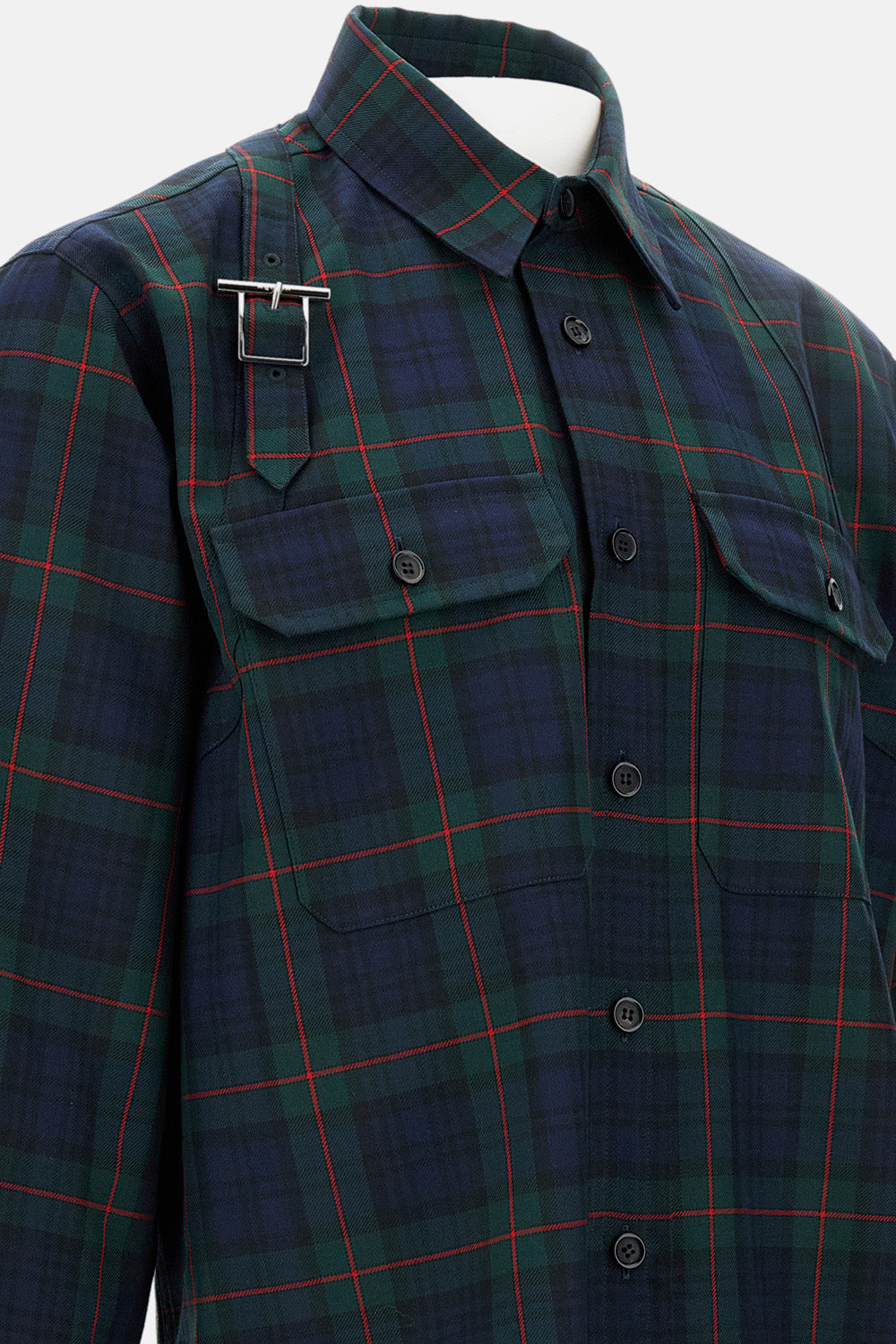 Alexander Mcqueen Men Tartan Shirt ALEXANDER MCQUEEN